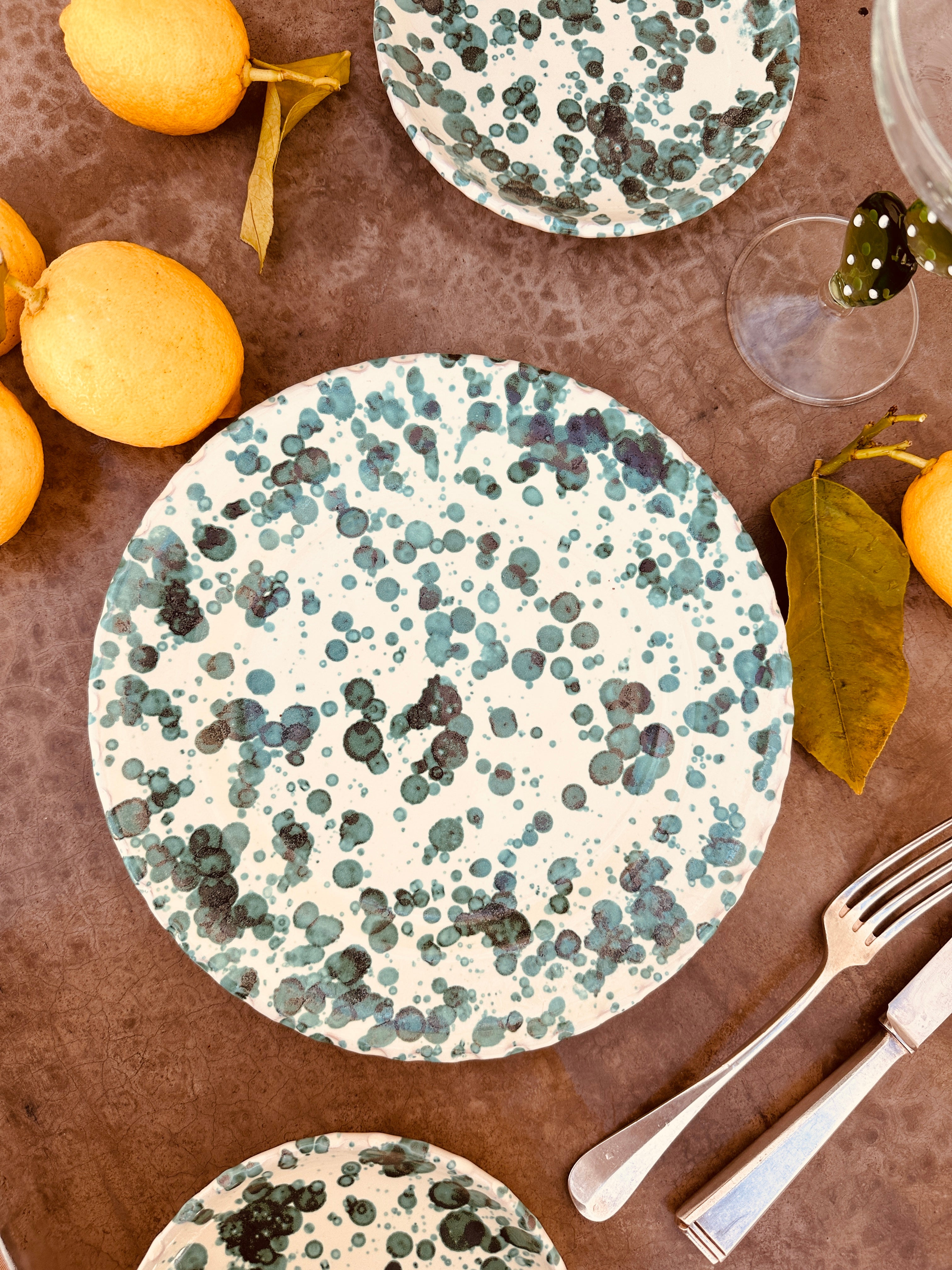 Antipasti Plate Schizzato Verde