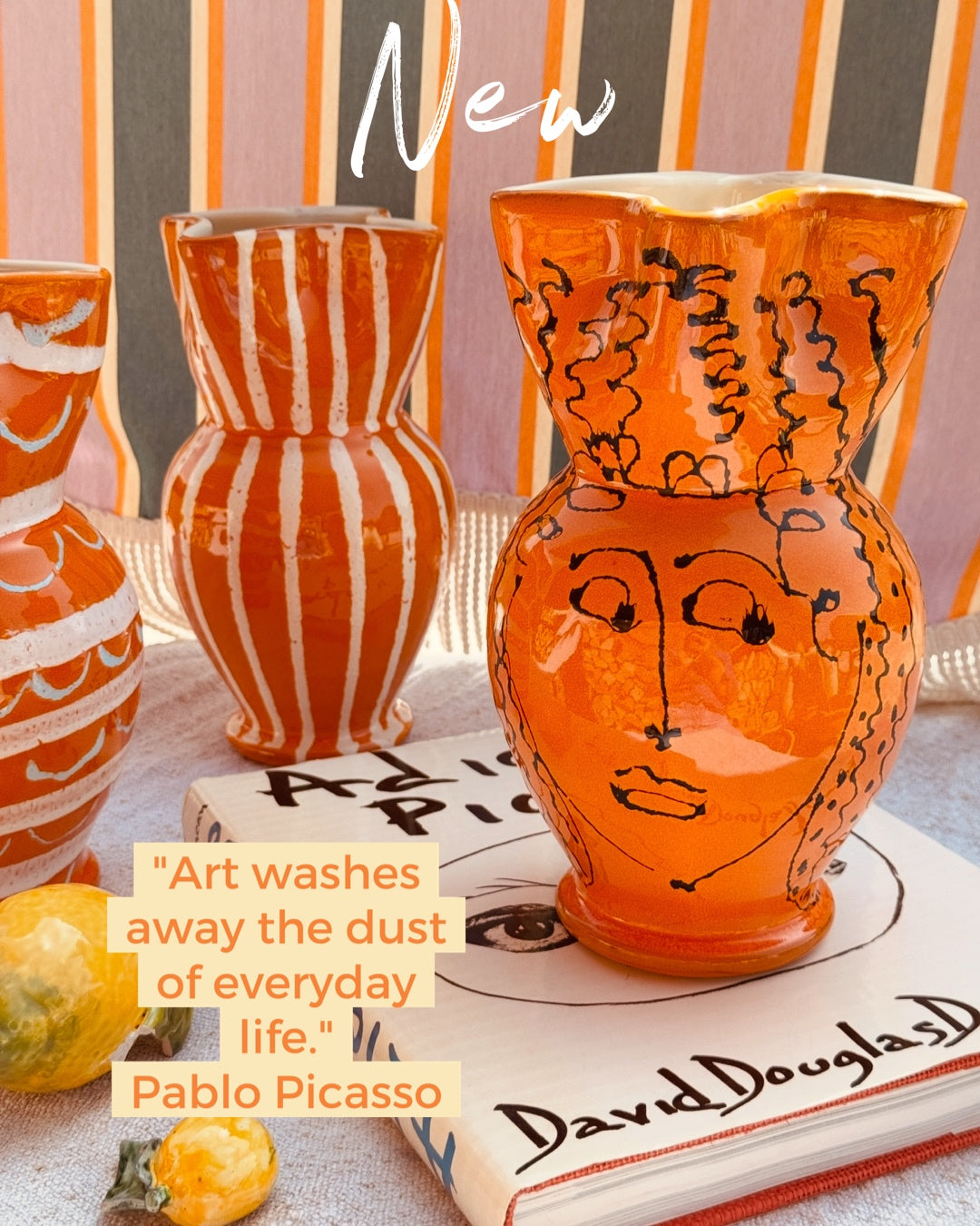 Vaso 25cm "Hotel Picasso - 1966"