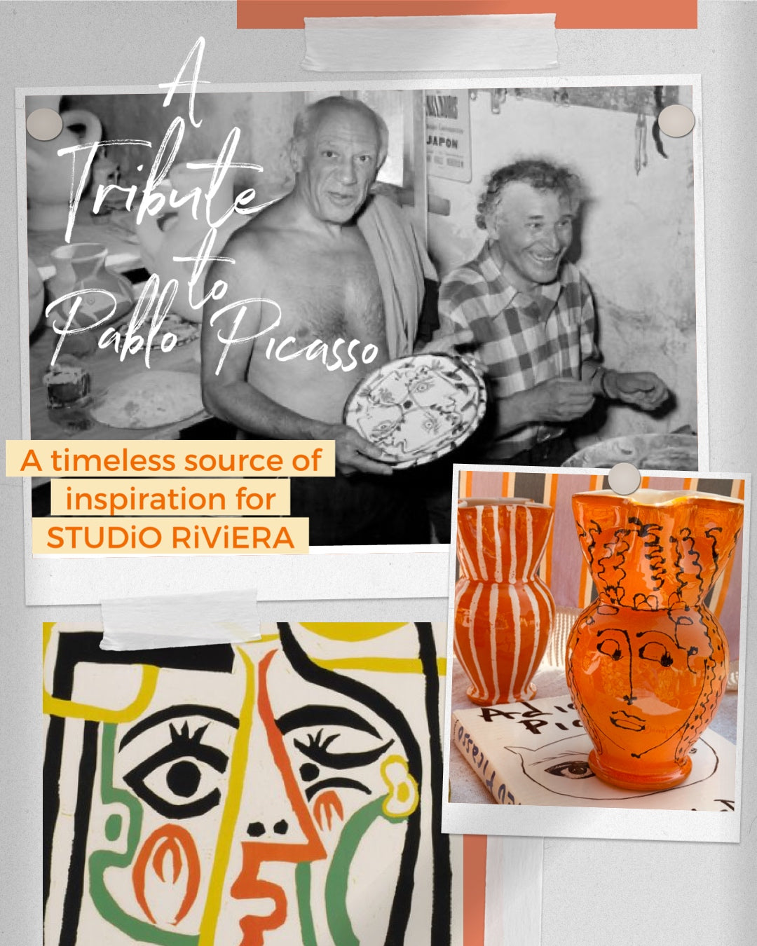 Vaso 25cm "Hotel Picasso - 1966"
