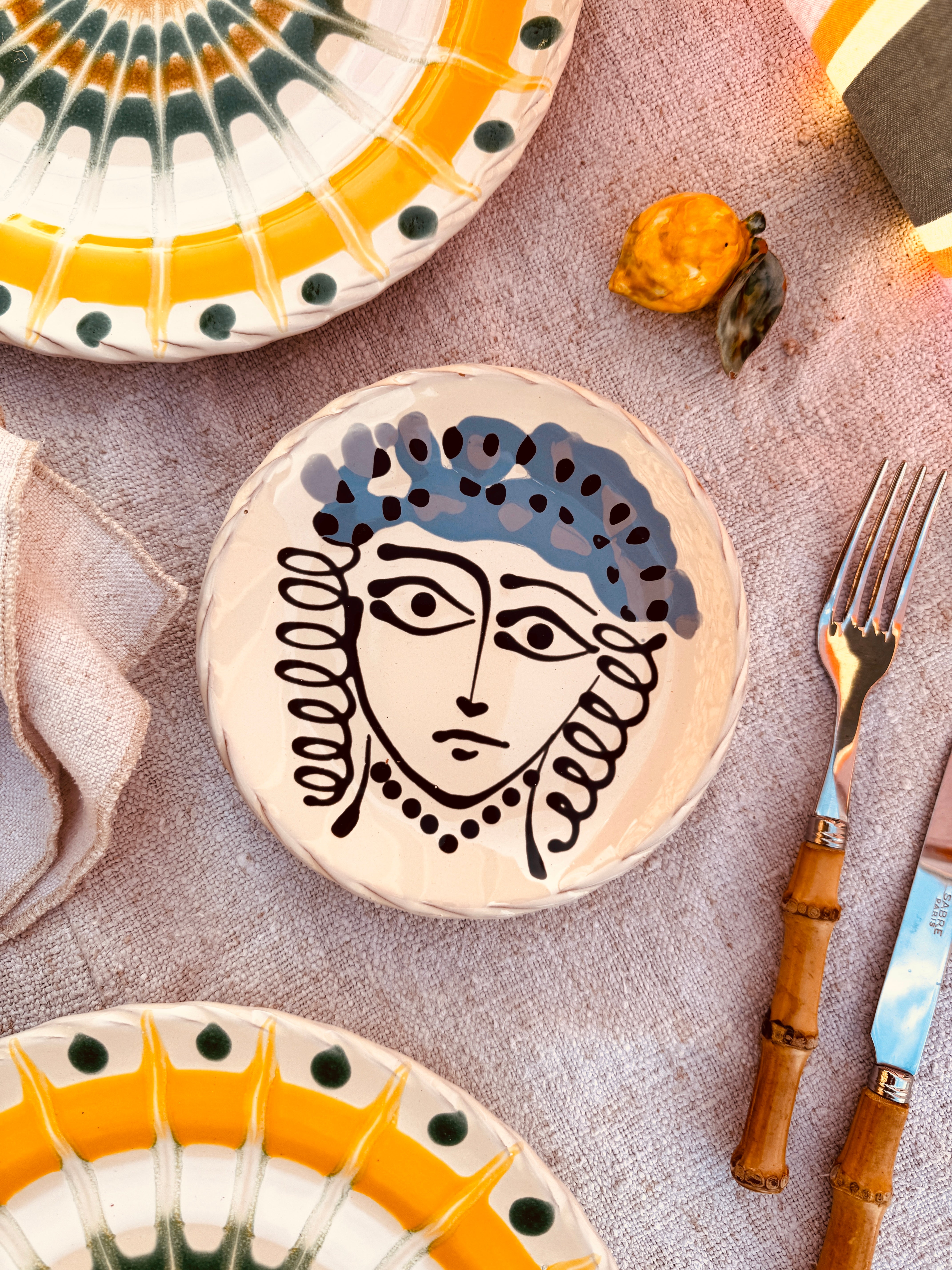 Brotteller 16cm „Madame Taupe“