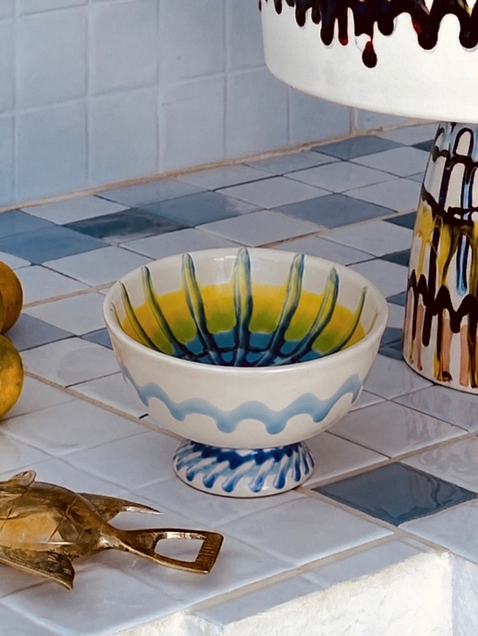 Gelato Bowl „Mi piace Gelato“ – handgemachte Keramikschale 12 cm