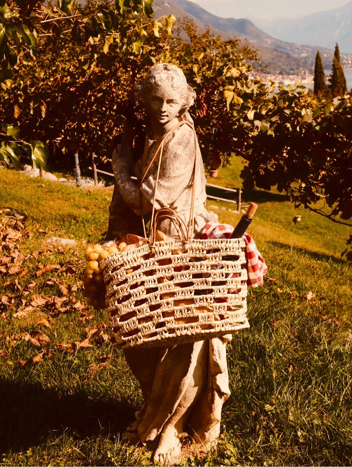 Mrs. Riviera Basket Bag „Petit Marché“ – Handmade in Morocco