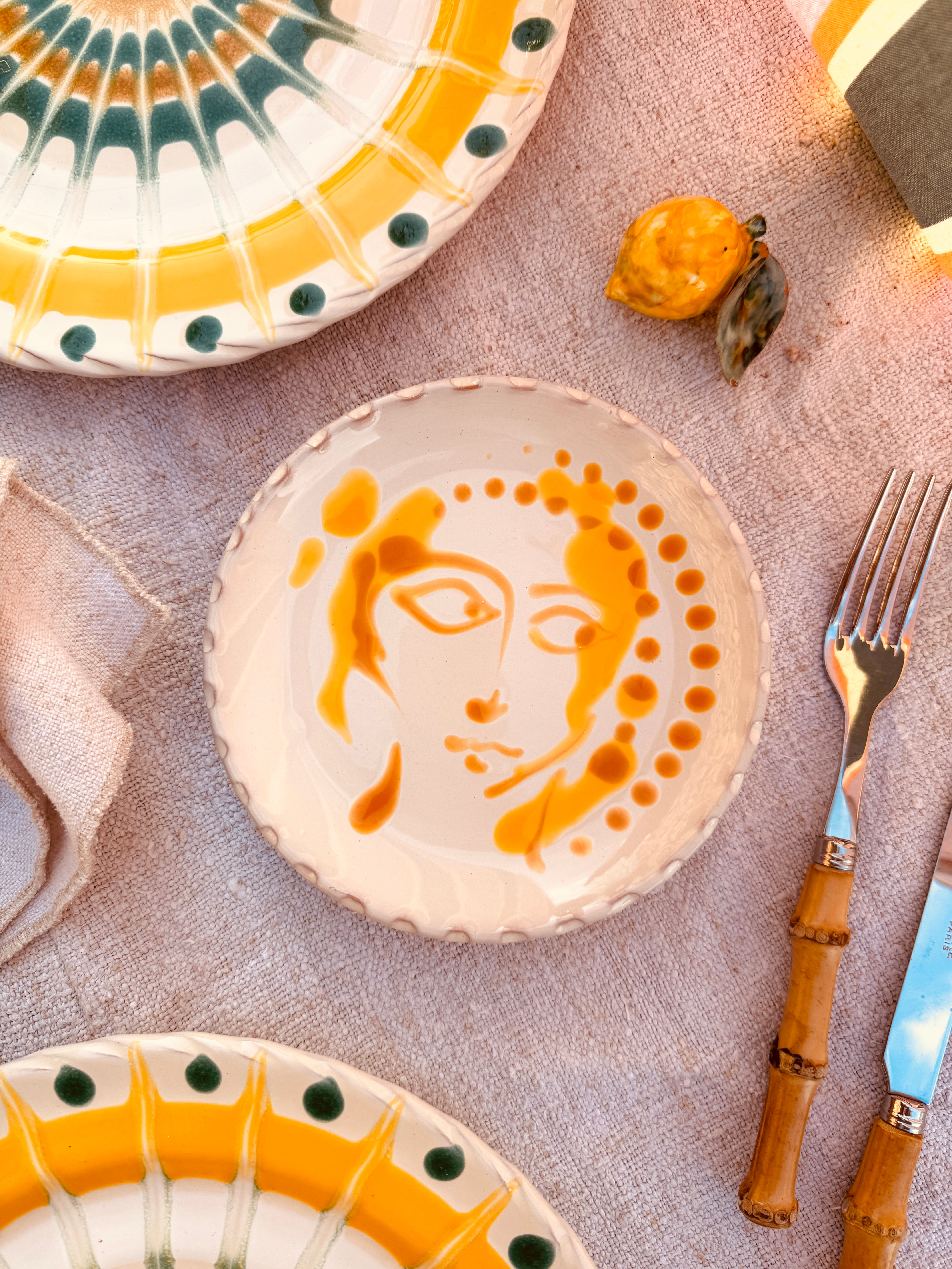 Brotteller 16cm „Mrs.Sunshine“