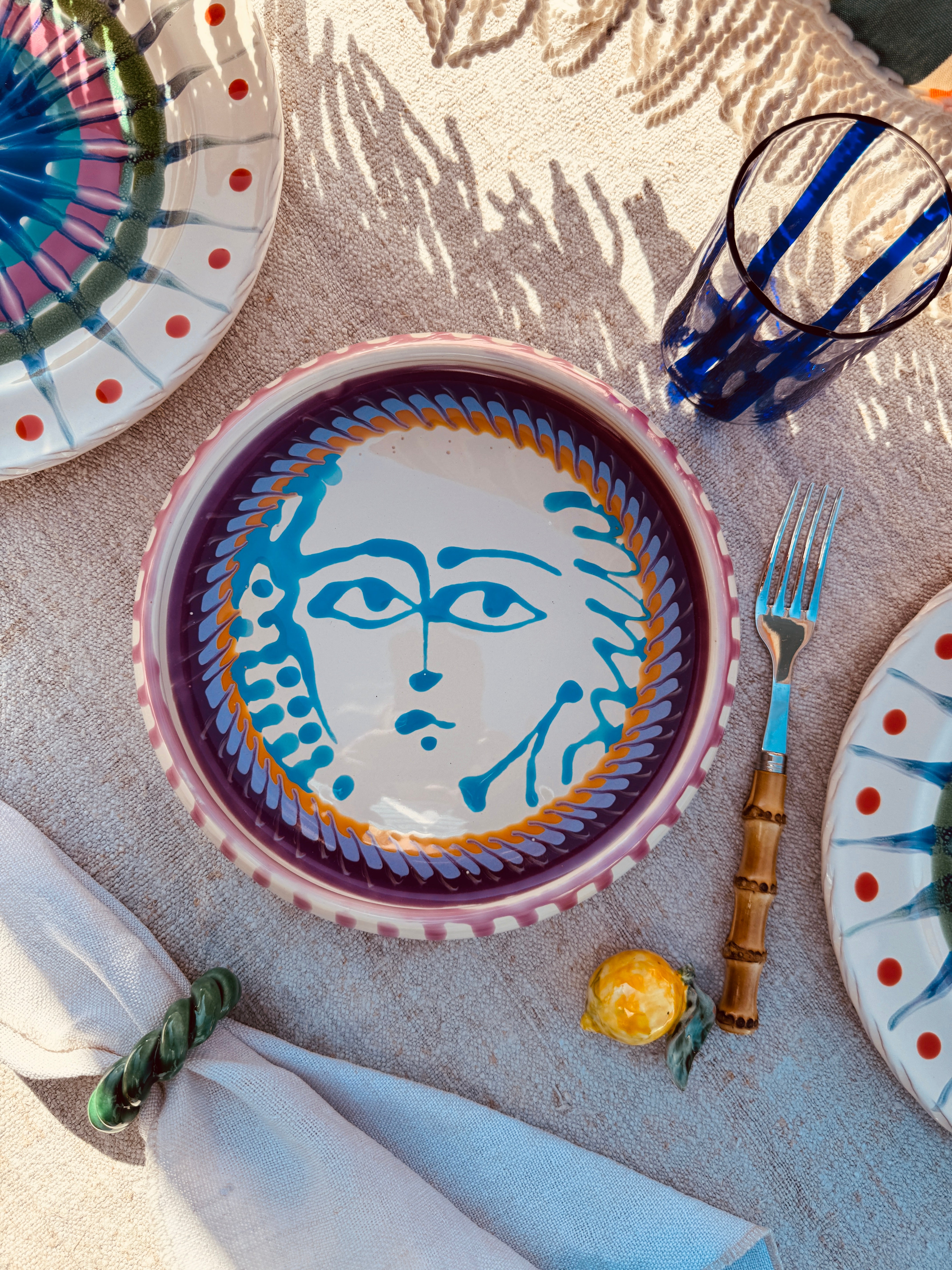 Viso Frisbee Plate "Picasso l'Amour Dieci"