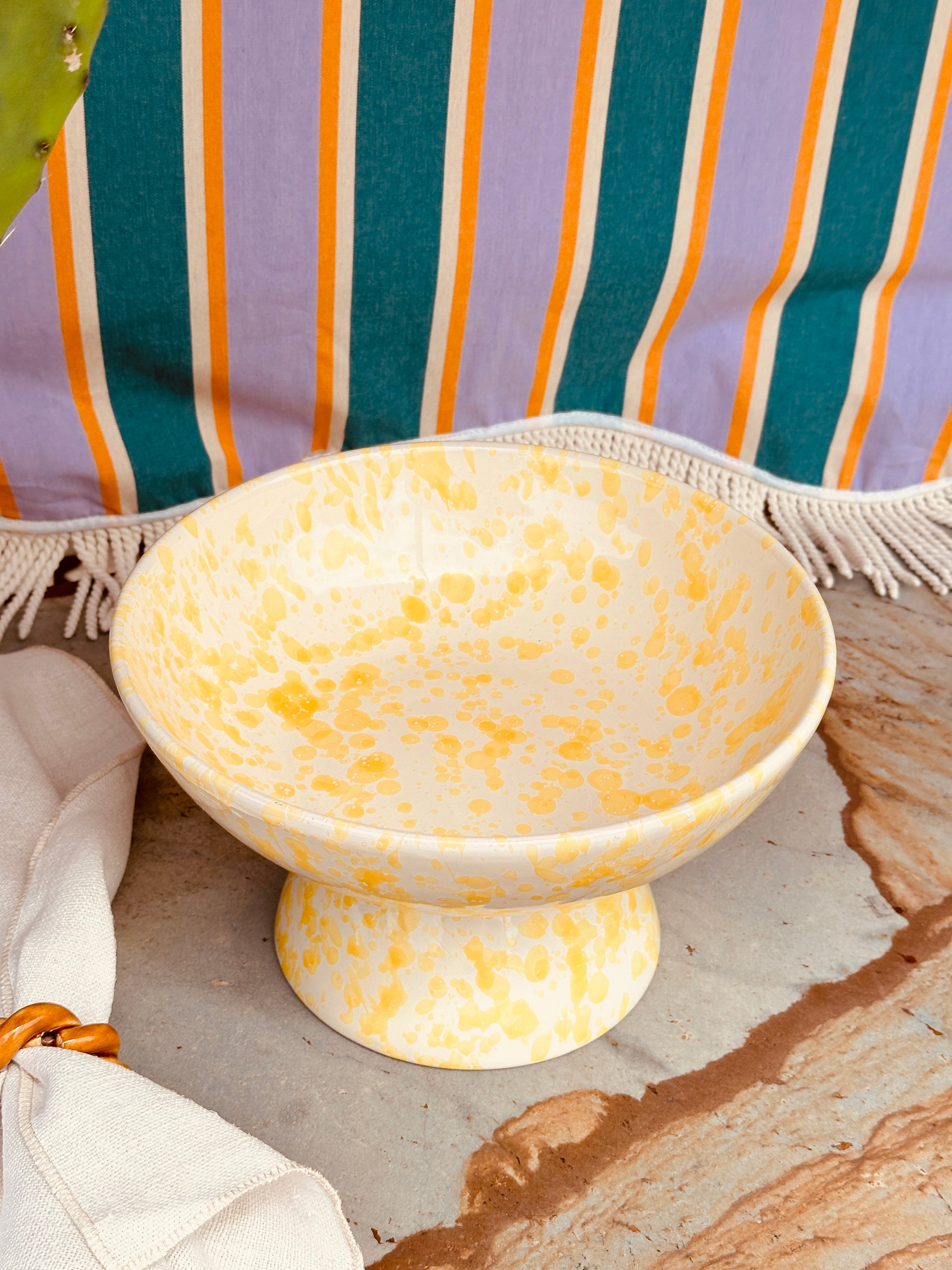 Schizzato High Bowl 25" Limone