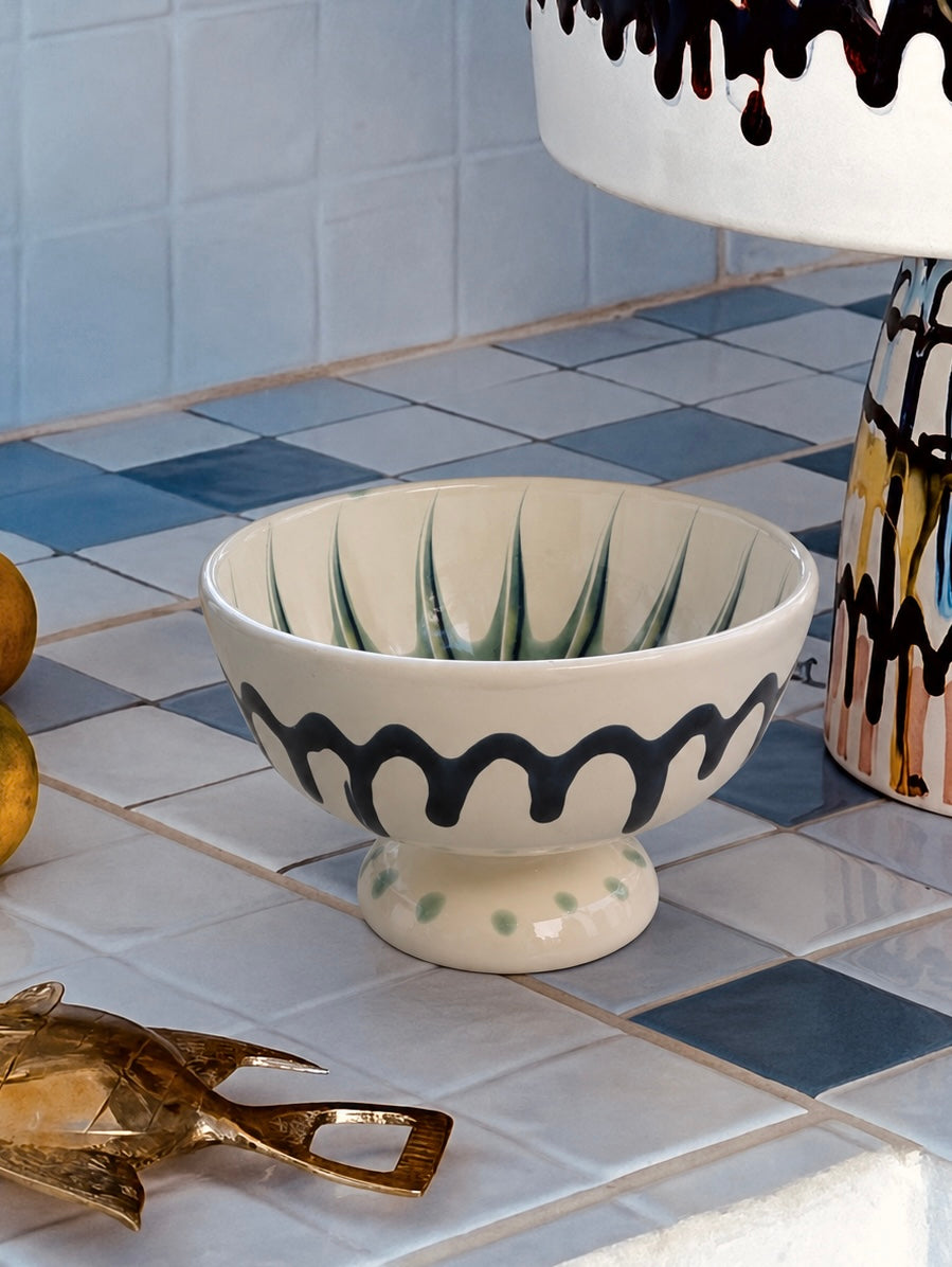 Gelato Bowl „Mi piace Gelato“ – handgemachte Keramikschale 12 cm