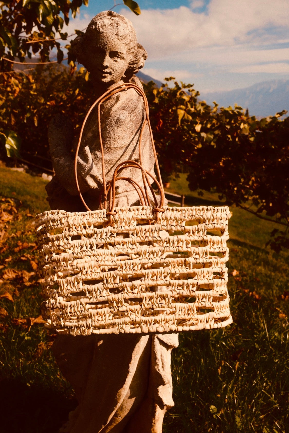 Mrs. Riviera Basket Bag „Petit Marché“ – Handmade in Morocco