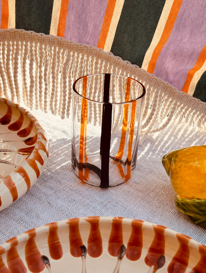 Handgefertigtes venezianisches Trinkglas | Mundgeblasenes Glas Italien