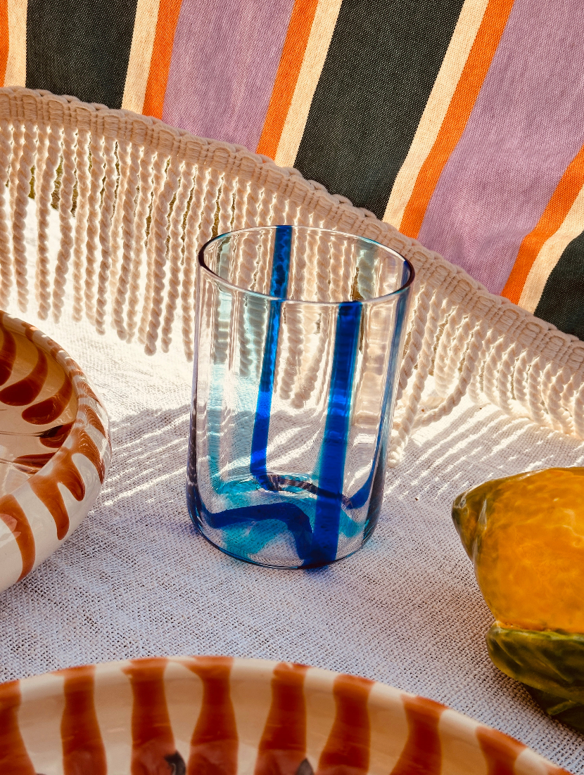 Handgefertigtes venezianisches Trinkglas | Mundgeblasenes Glas Italien