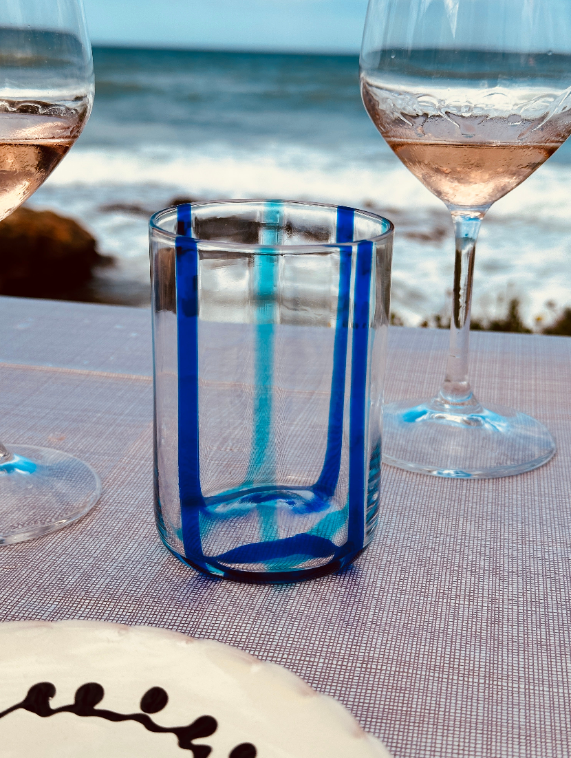 Handgefertigtes venezianisches Trinkglas | Mundgeblasenes Glas Italien