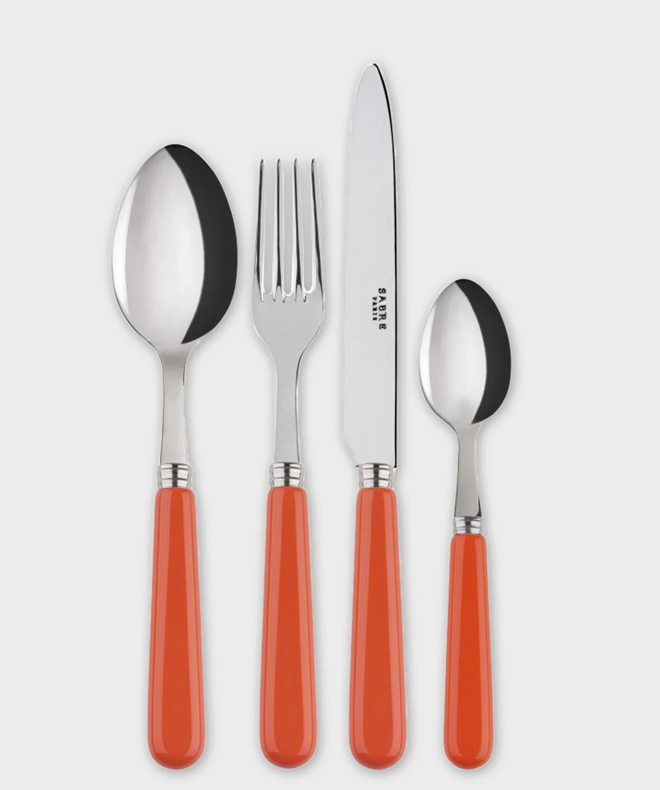 "Pop Arancia" Cutlery Set of 4