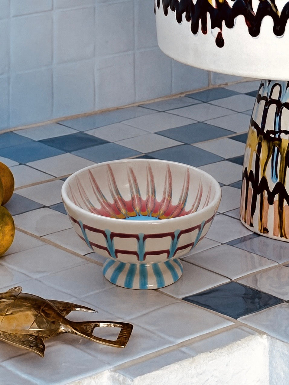 Gelato Bowl „Mi piace Gelato“ – handgemachte Keramikschale 12 cm