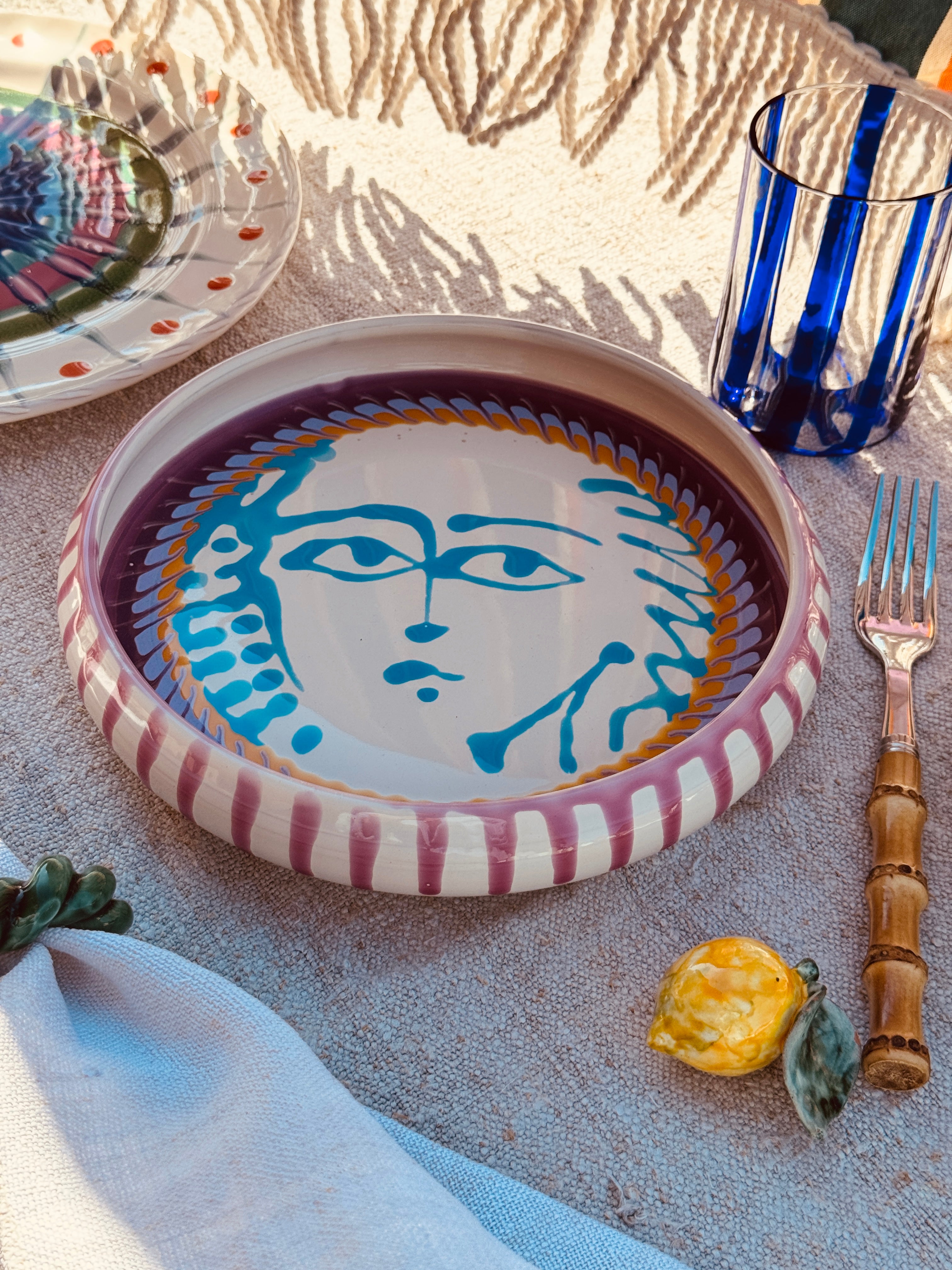Viso Frisbee Plate "Picasso l'Amour Dieci"