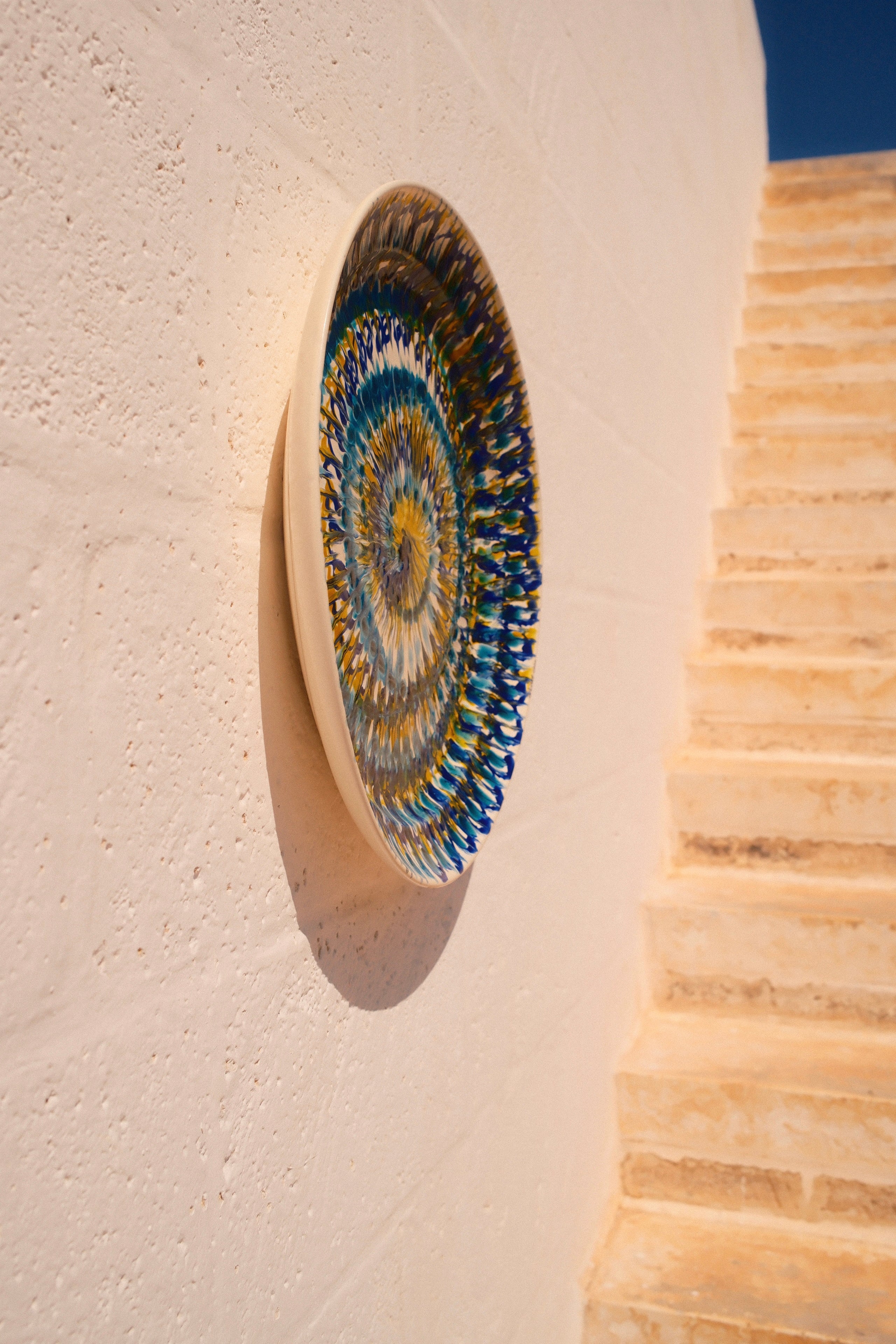 Studio Riviera Centerpiece Bowl 52 cm | One of a Kind Italian Ceramic Art