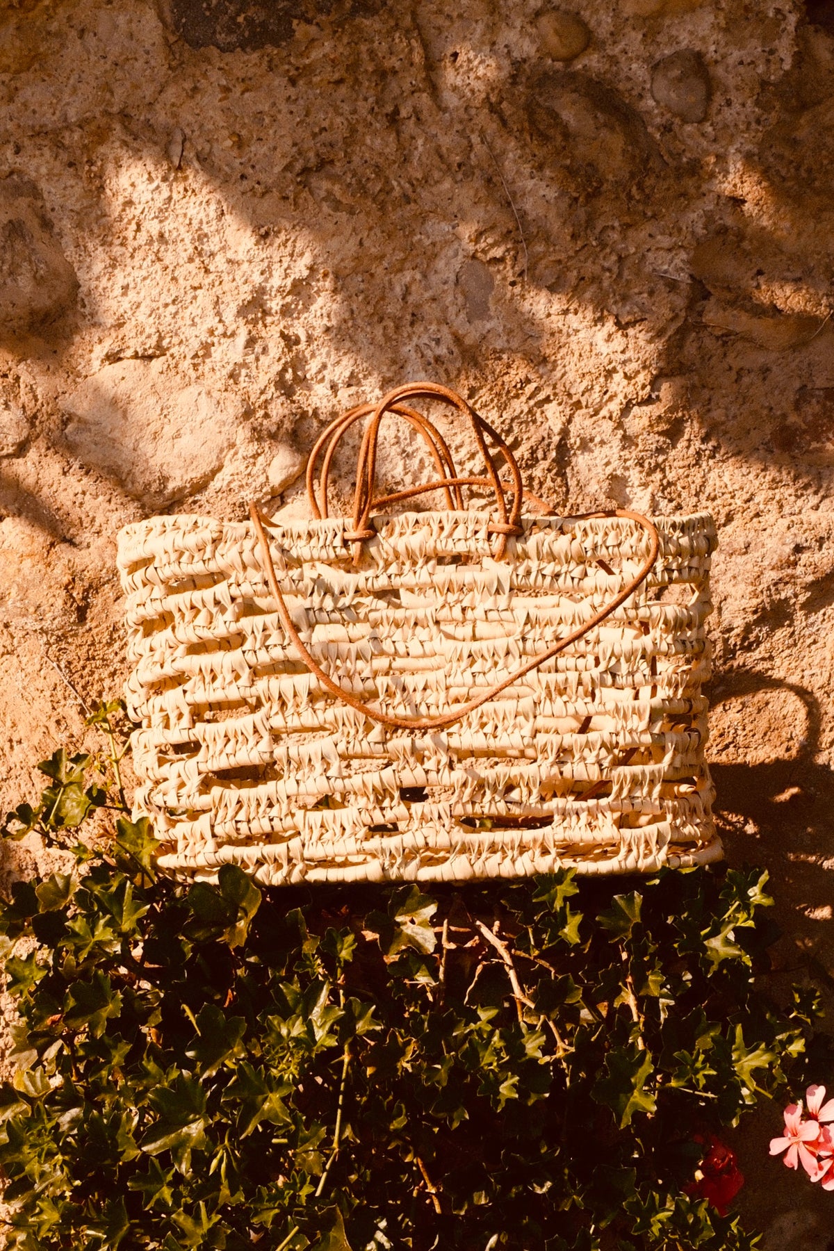 Mrs. Riviera Basket Bag “Petit Marché” – Handmade in Morocco
