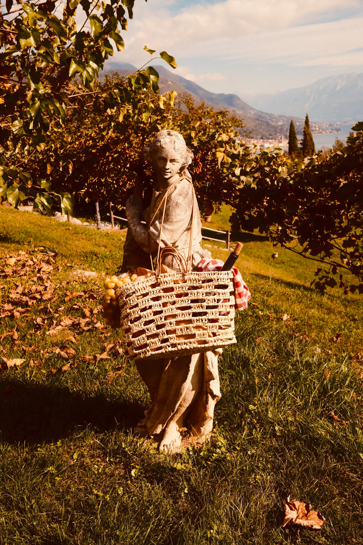 Mrs. Riviera Basket Bag “Petit Marché” – Handmade in Morocco