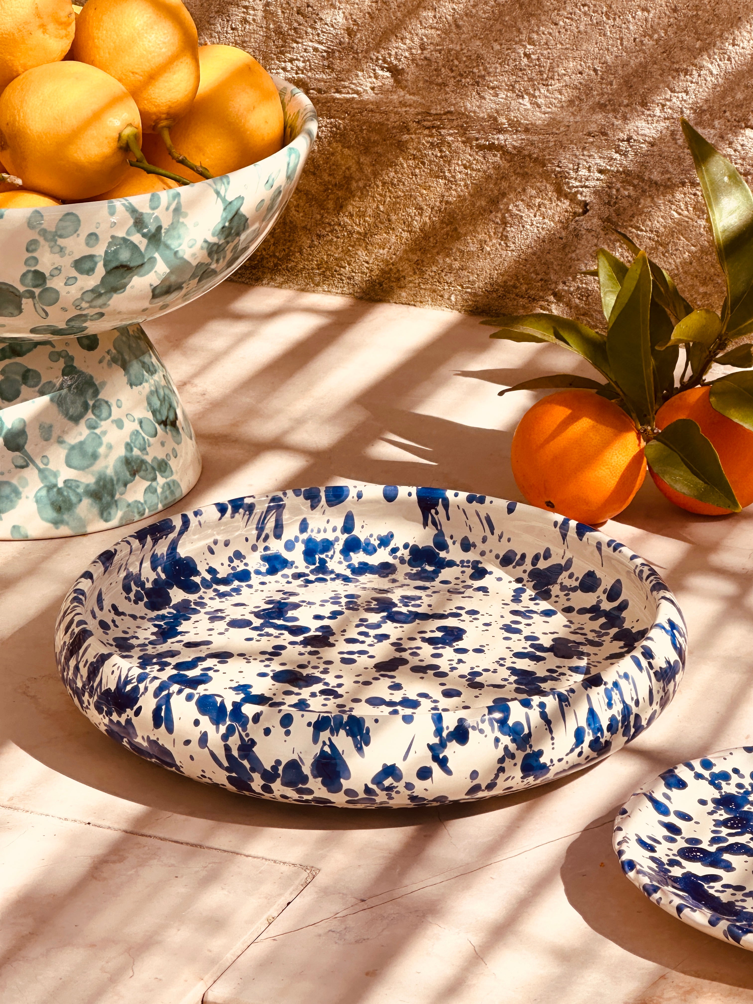 Bundle Frisbee Plate Schizzato "BLU"