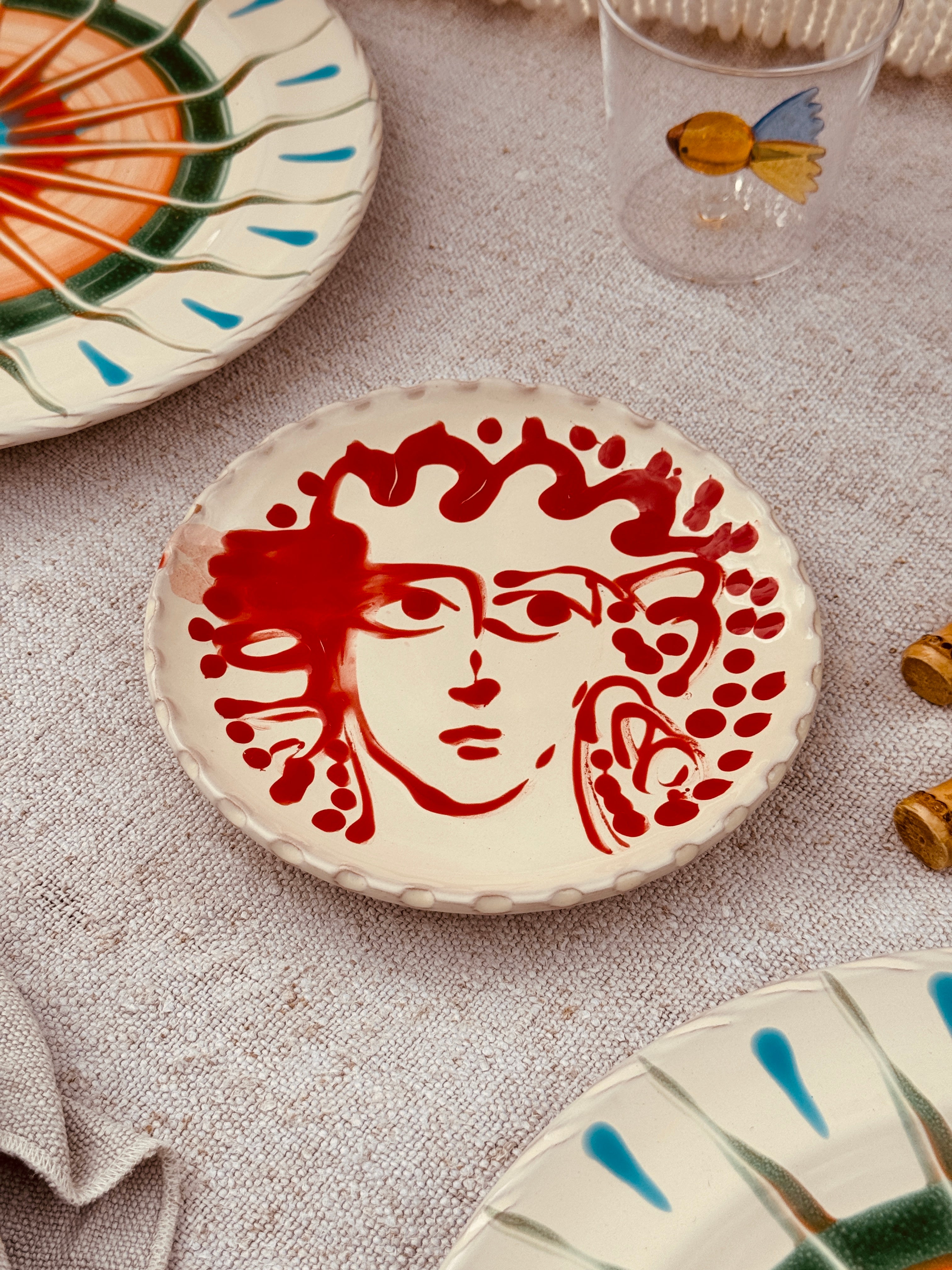 Unique Viso Fruit Plate - 16cm "Opera Unica"