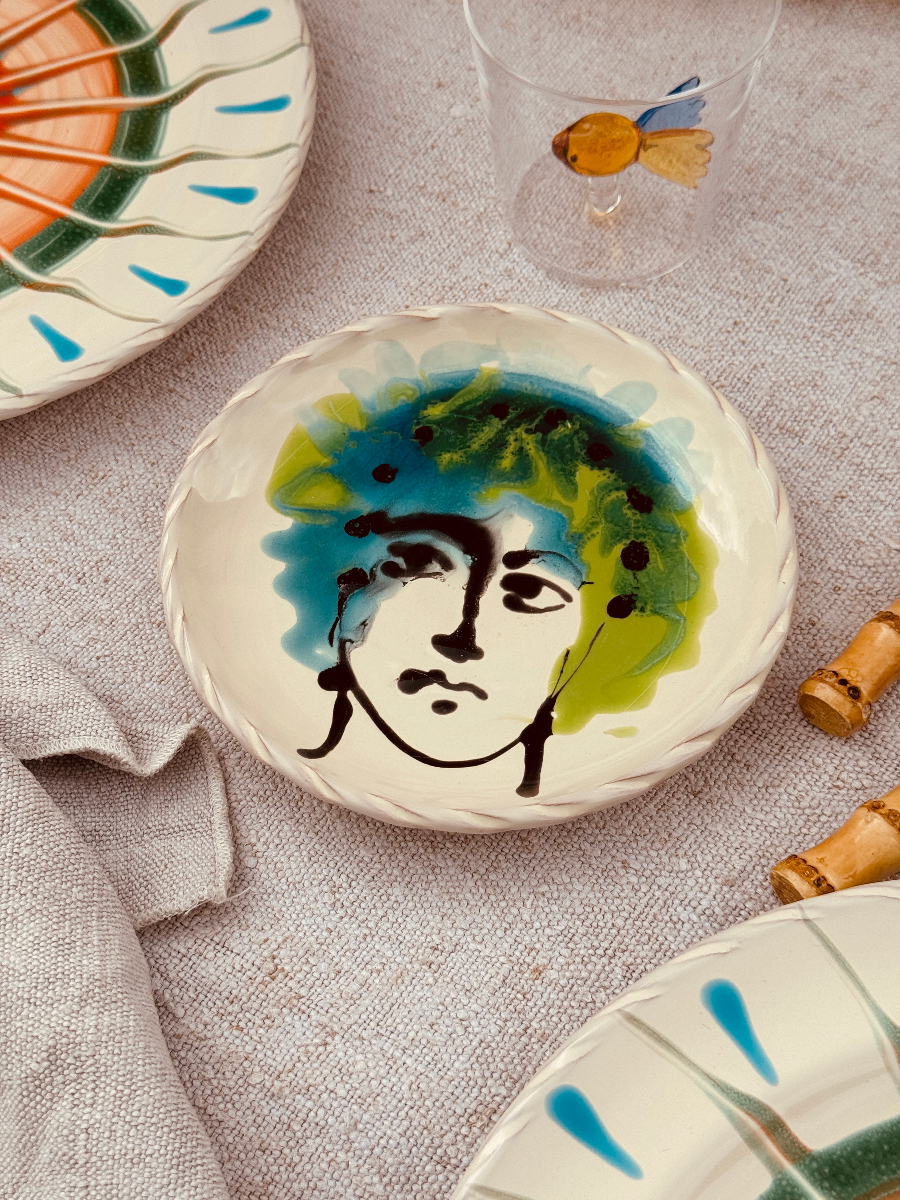 Unique Viso Fruit Plate - 16cm "Opera Unica"