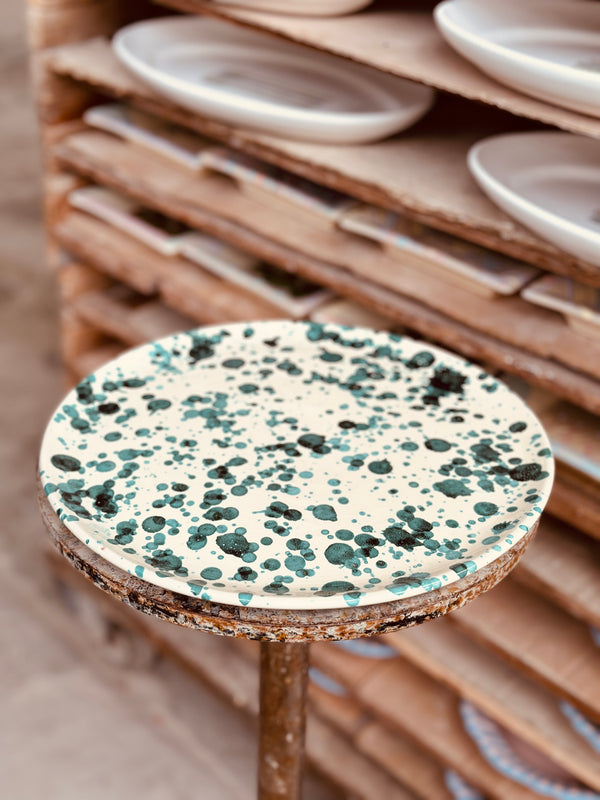Schizzato Serving Plate Verde