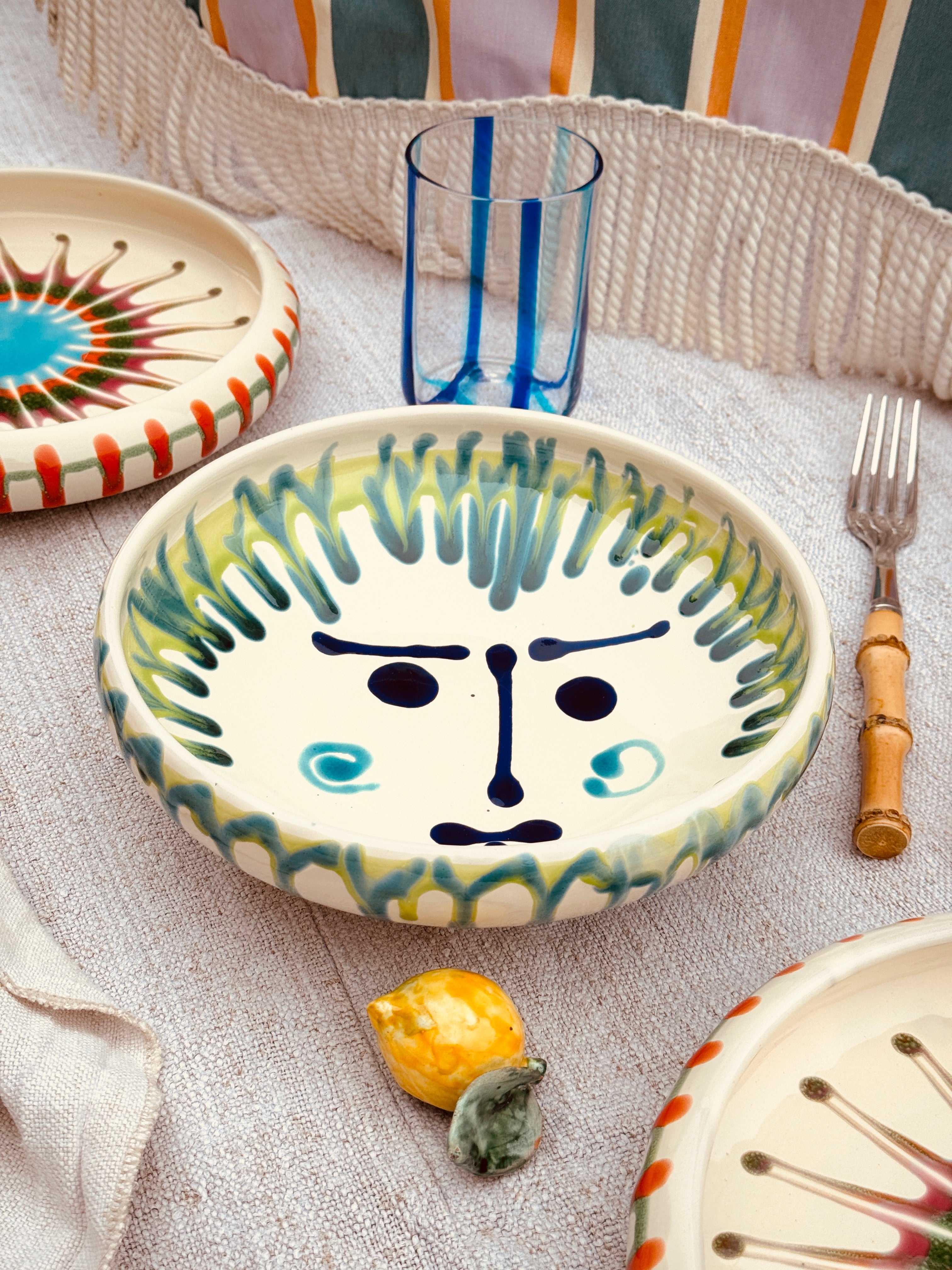 Psychedelic VisoSchale – 21 cm „Bordo Tornito“ – Einzelstück