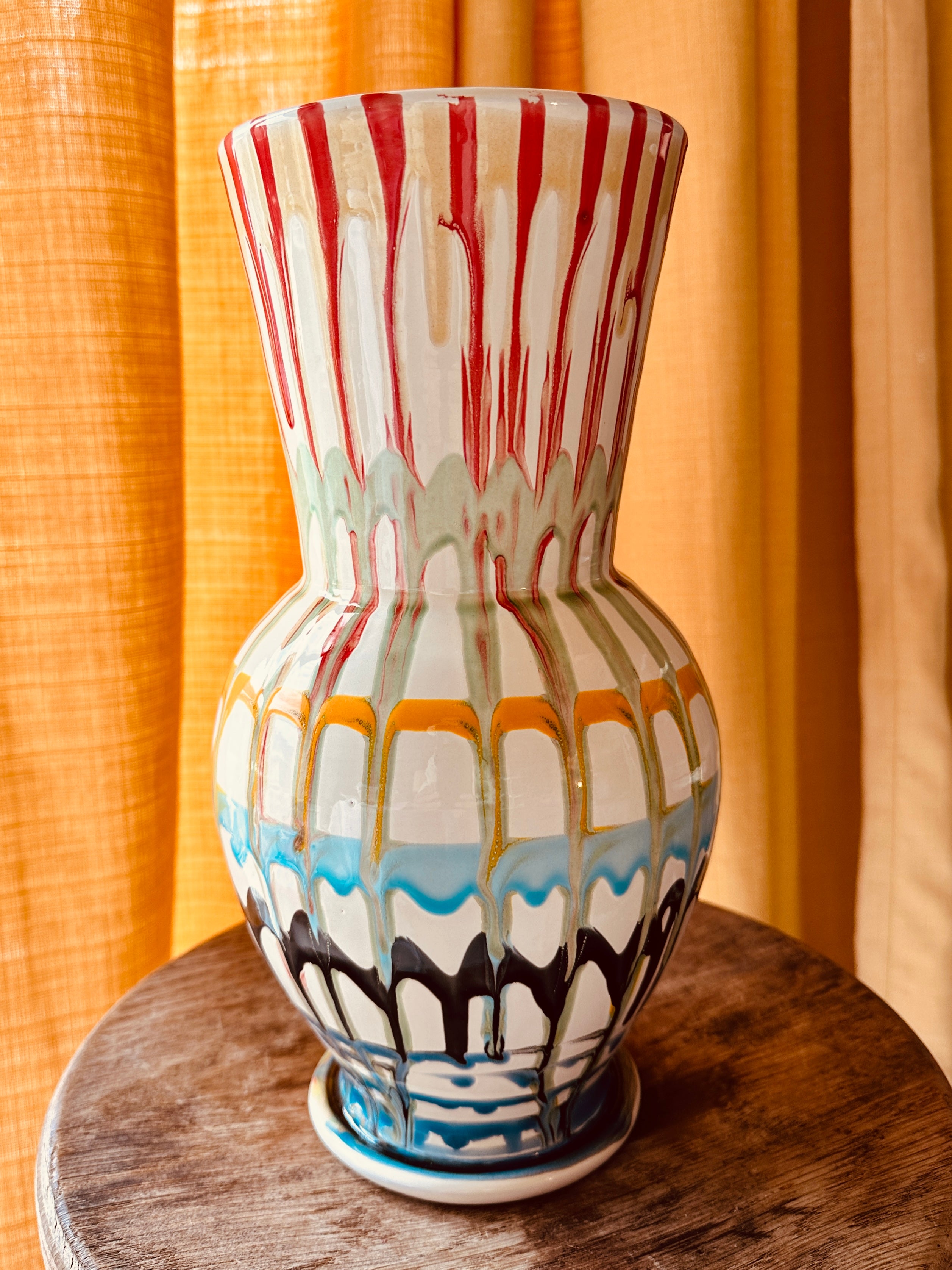 Vase "Hotel L'Hermitage 1974"