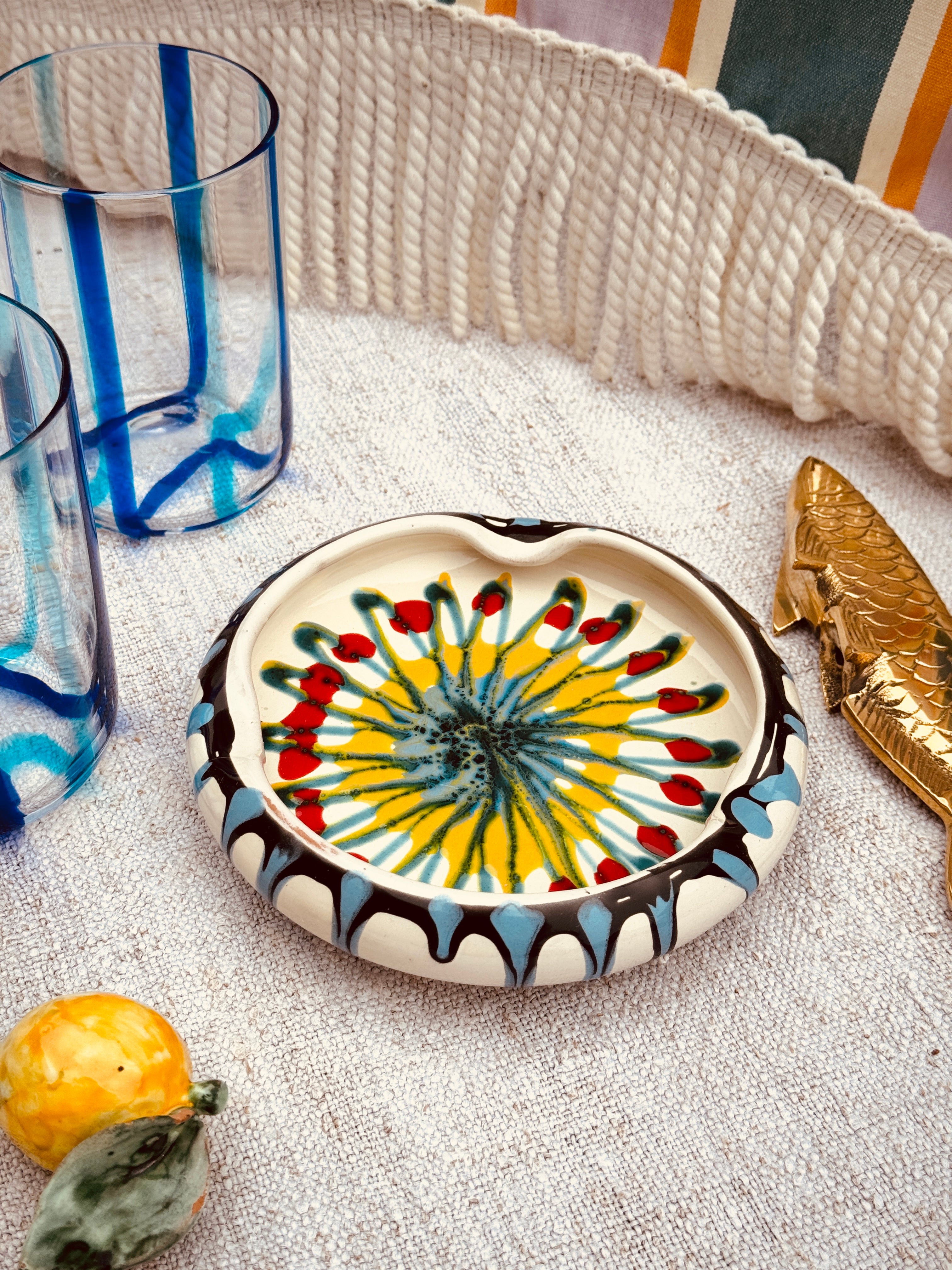 Psychodelic Aschenbecher - 14cm "Unikat"