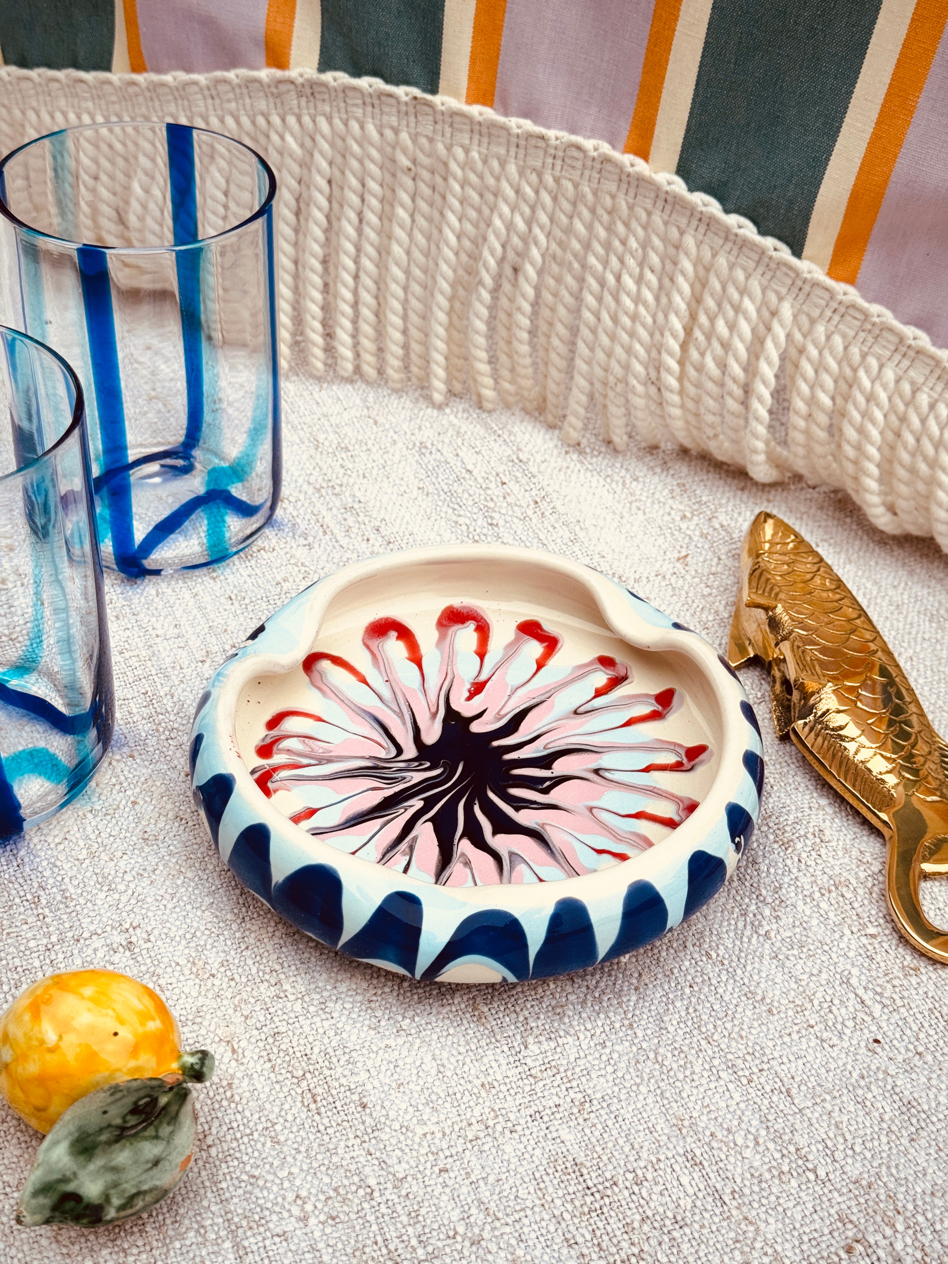 Psychodelic Aschenbecher - 14cm "Unikat"