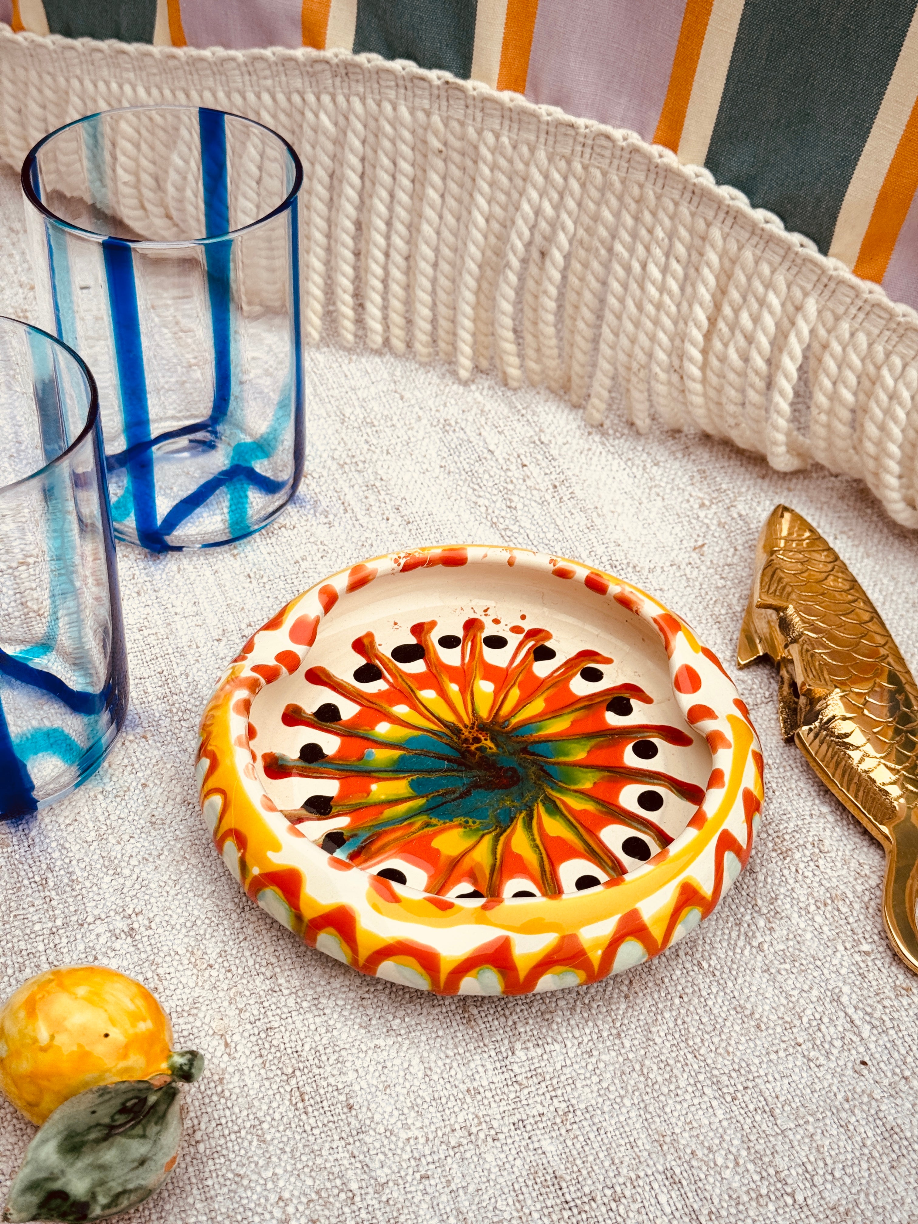 Psychodelic Aschenbecher - 14cm "Unikat"