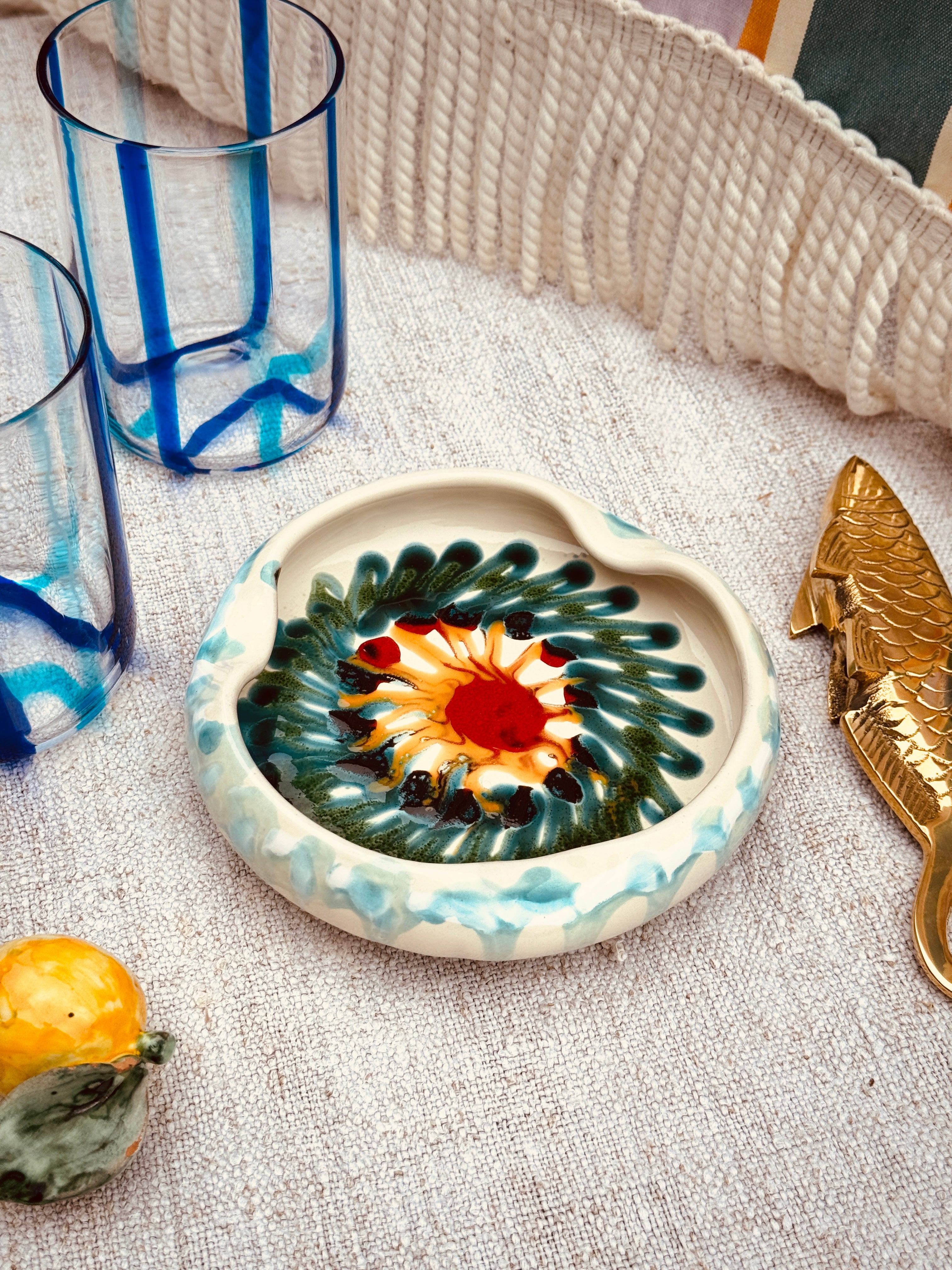 Psychodelic Aschenbecher - 14cm "Unikat"