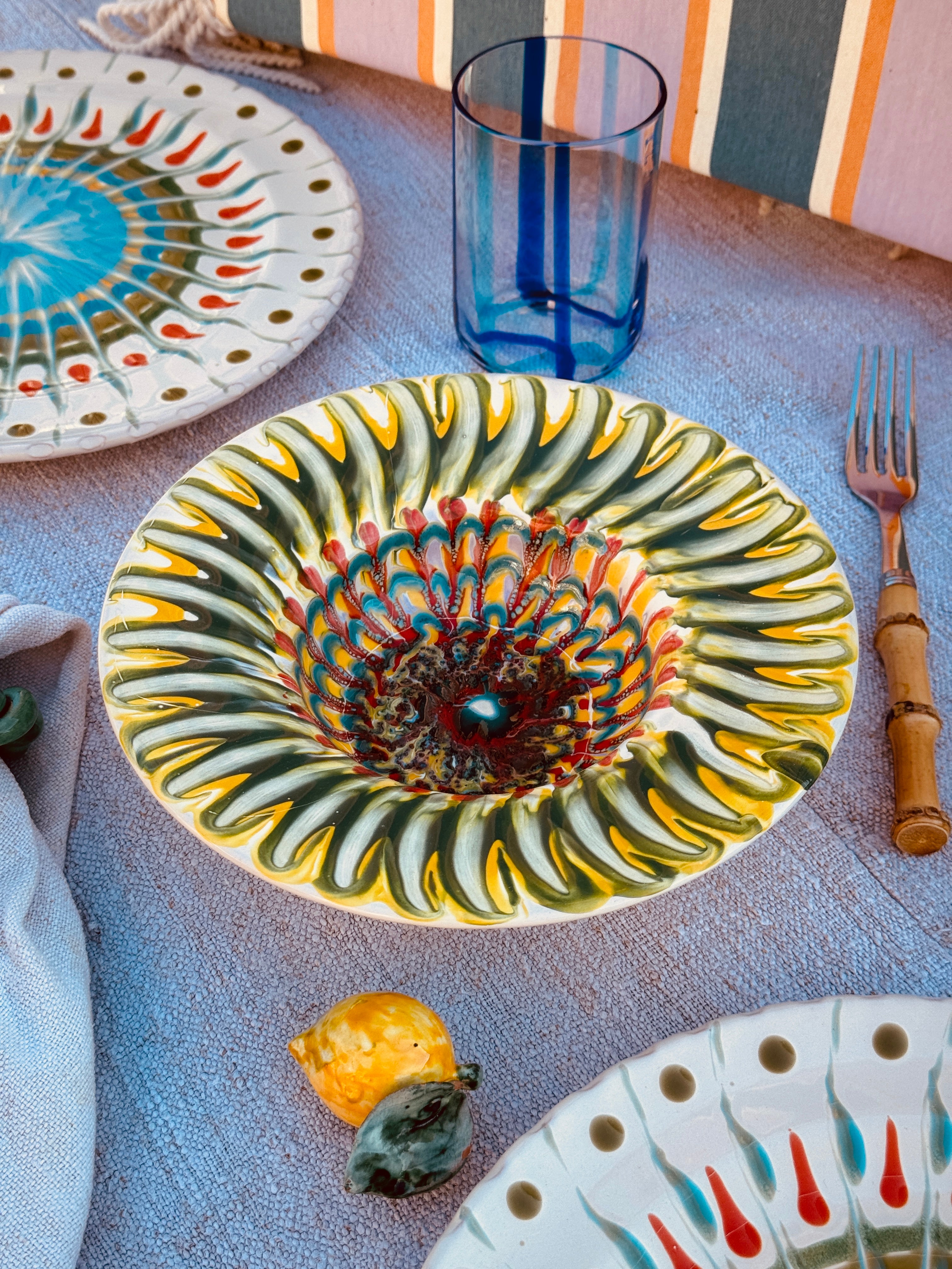 Psychodelic Bowl Cappello di Prete 23cm "Unique"