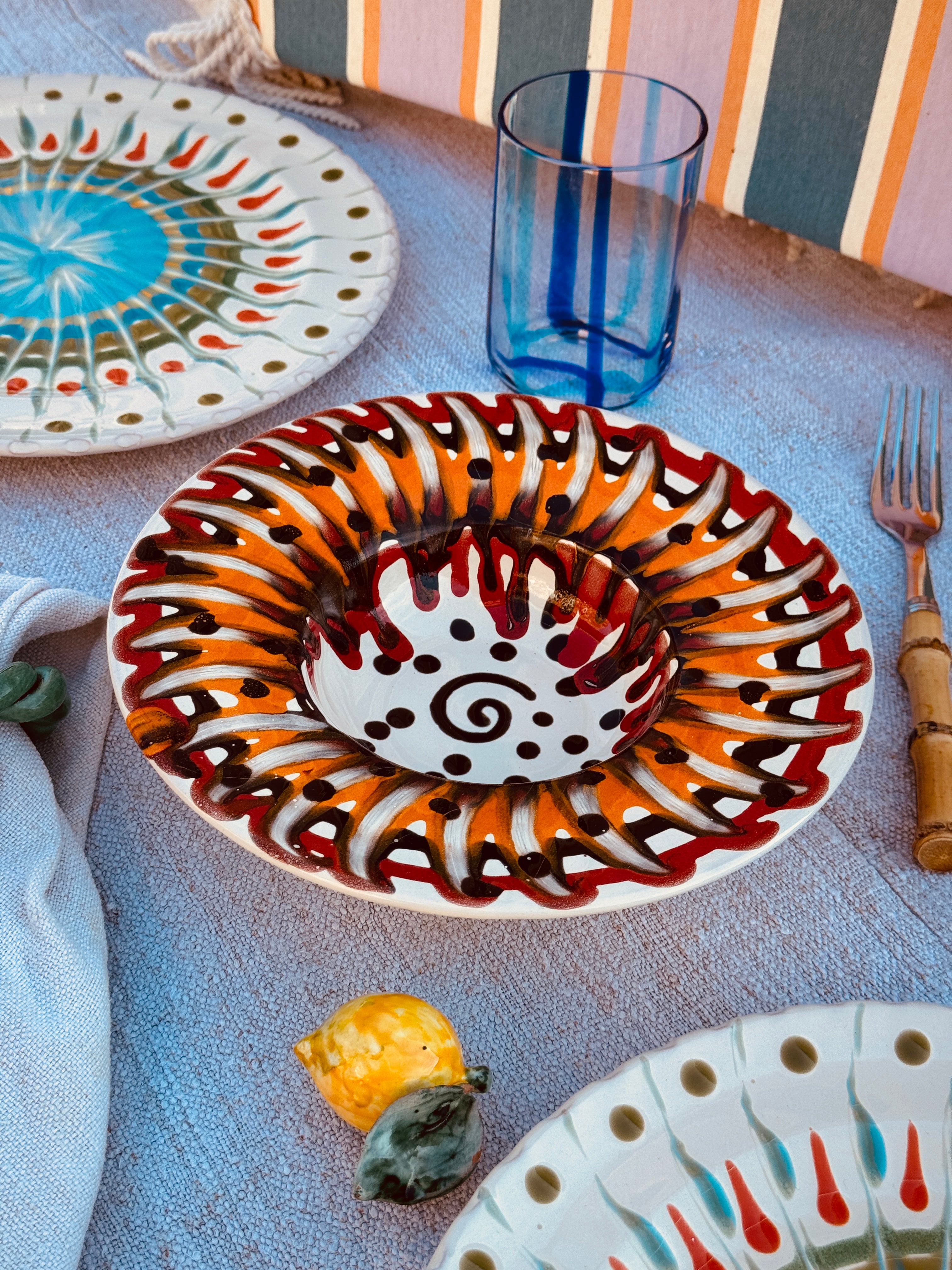 Psychodelic Bowl Cappello di Prete 23cm "Unique"