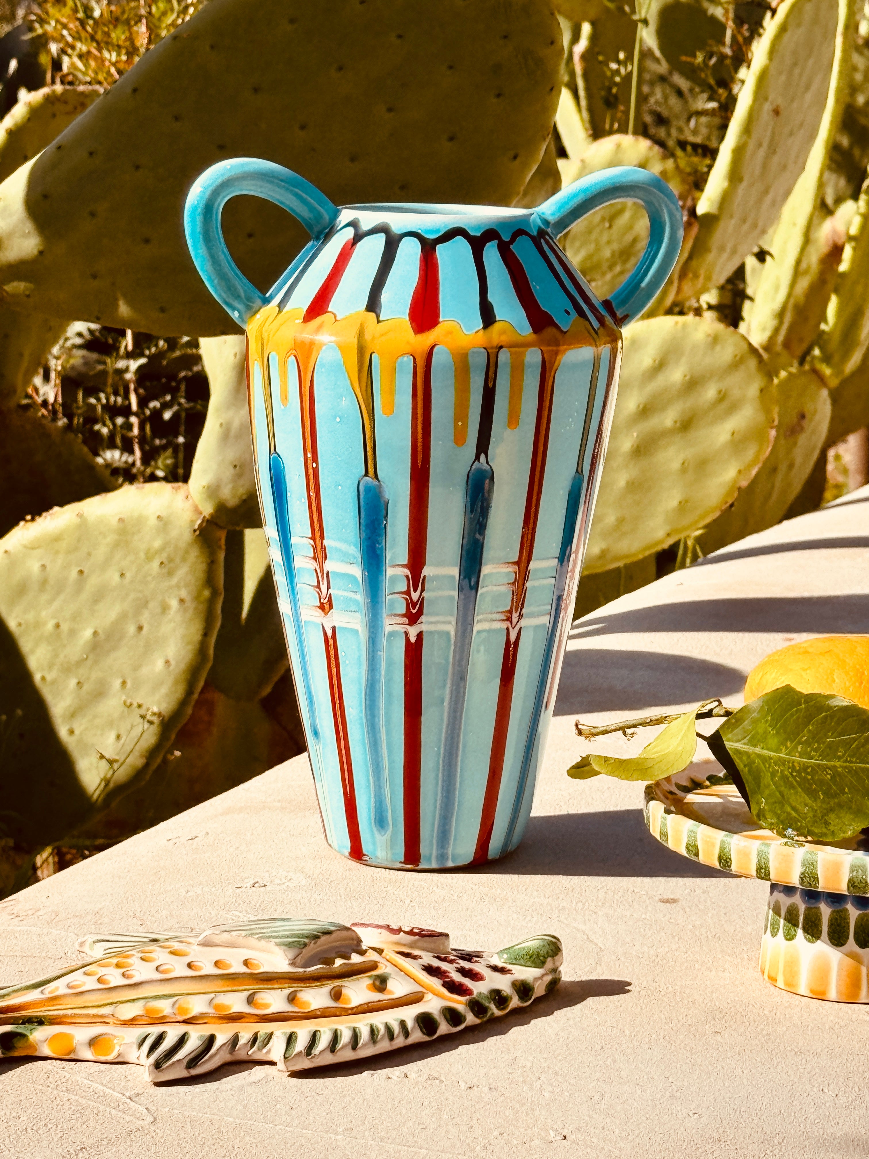 Psychodelic Vase 30cm "Grand Hotel Celeste"