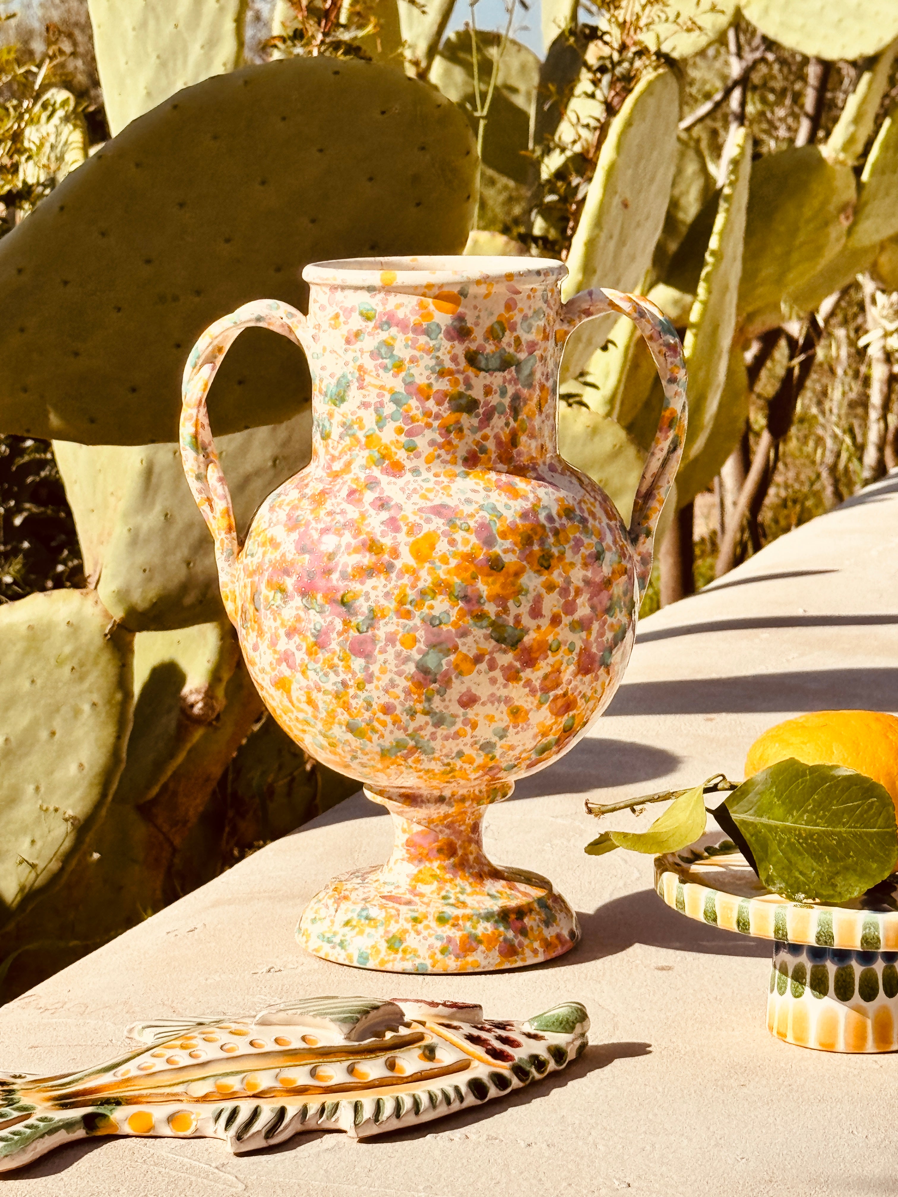 Schizzato Vase 34cm "Grand Hotel Pop" - EINZELSTÜCK