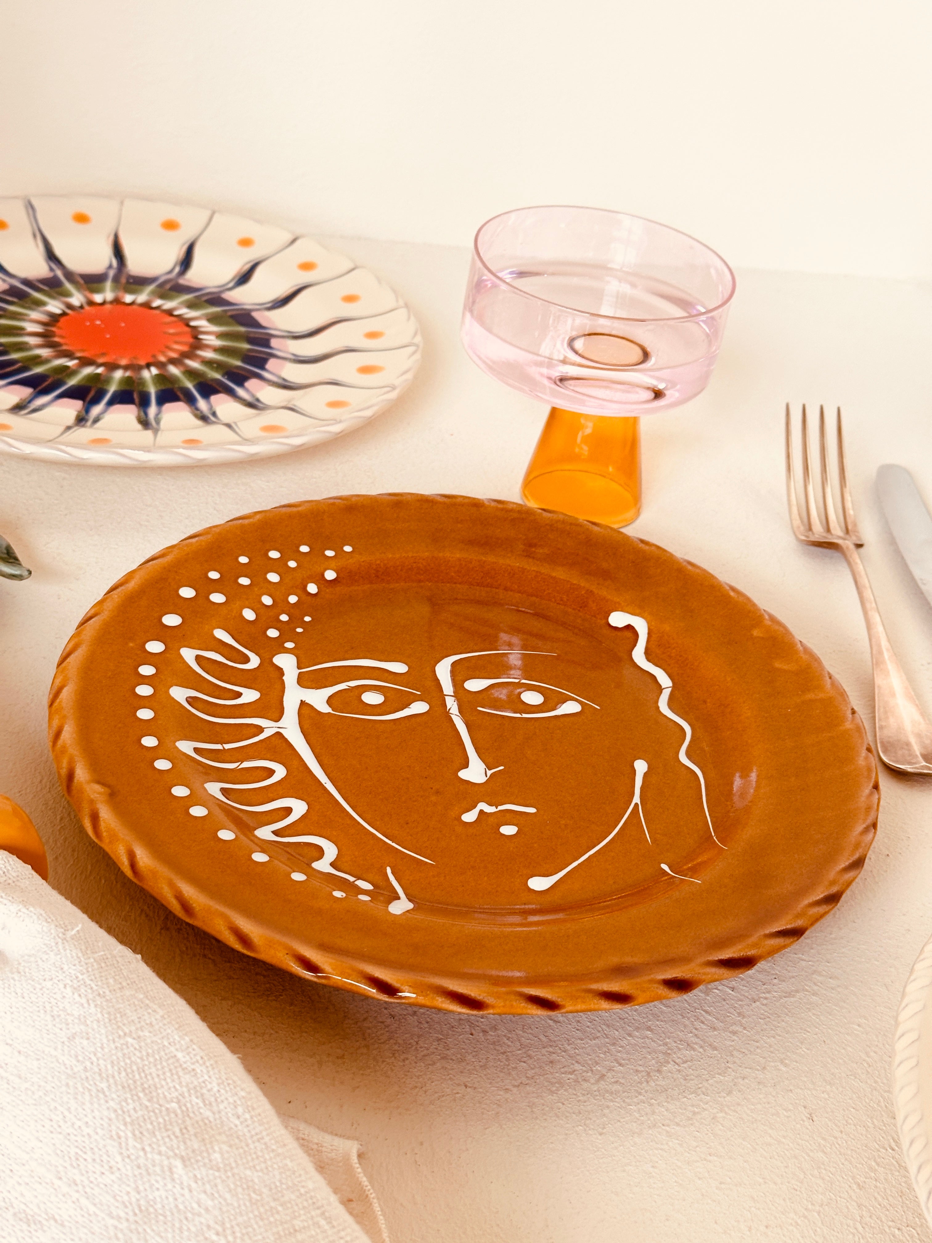 Viso Dinner Plate "VIlla Fasano“ Honey