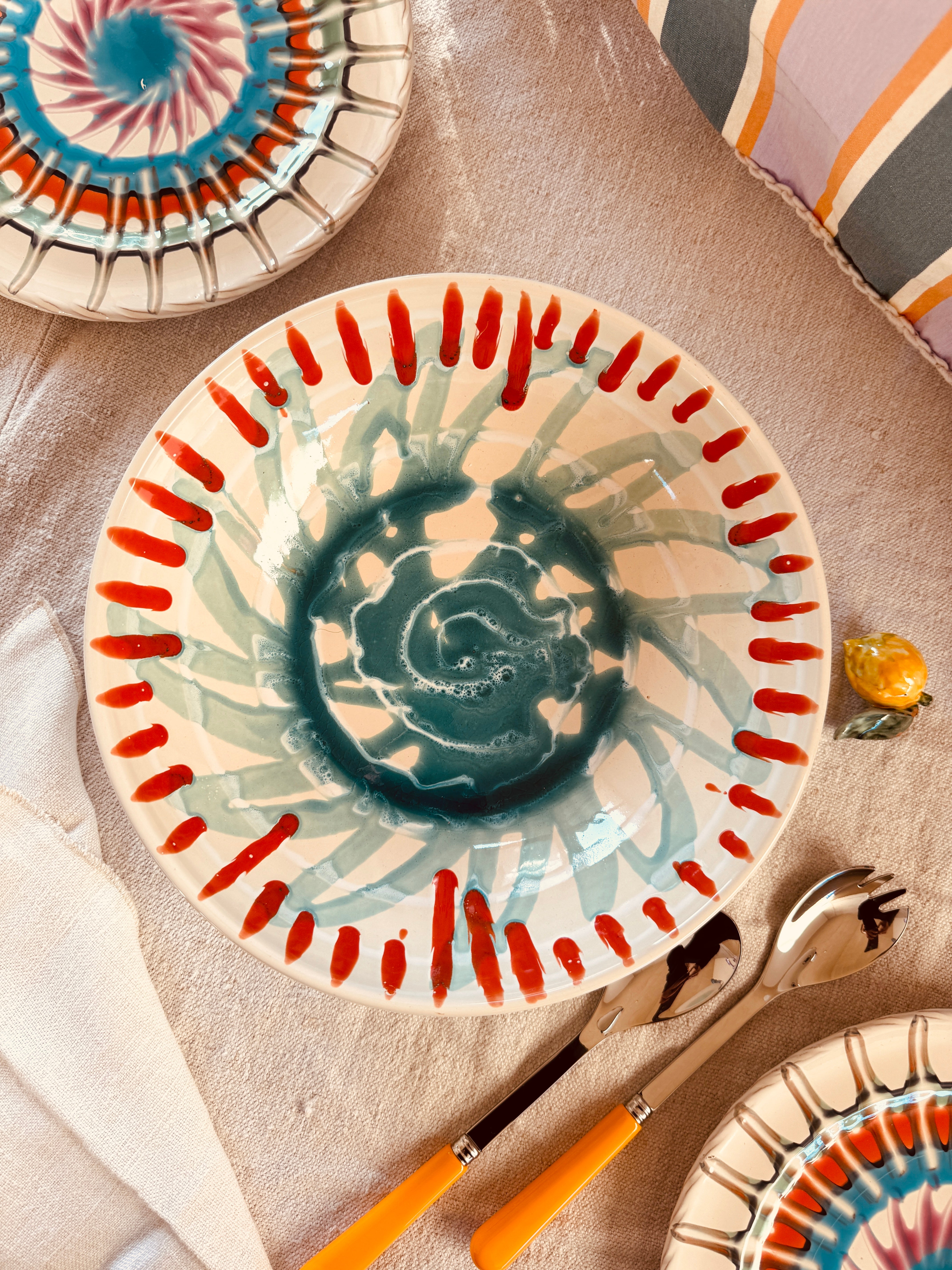 Salatschale 30cm “Unikat Einzelstück - nur 1 x erhältlich"