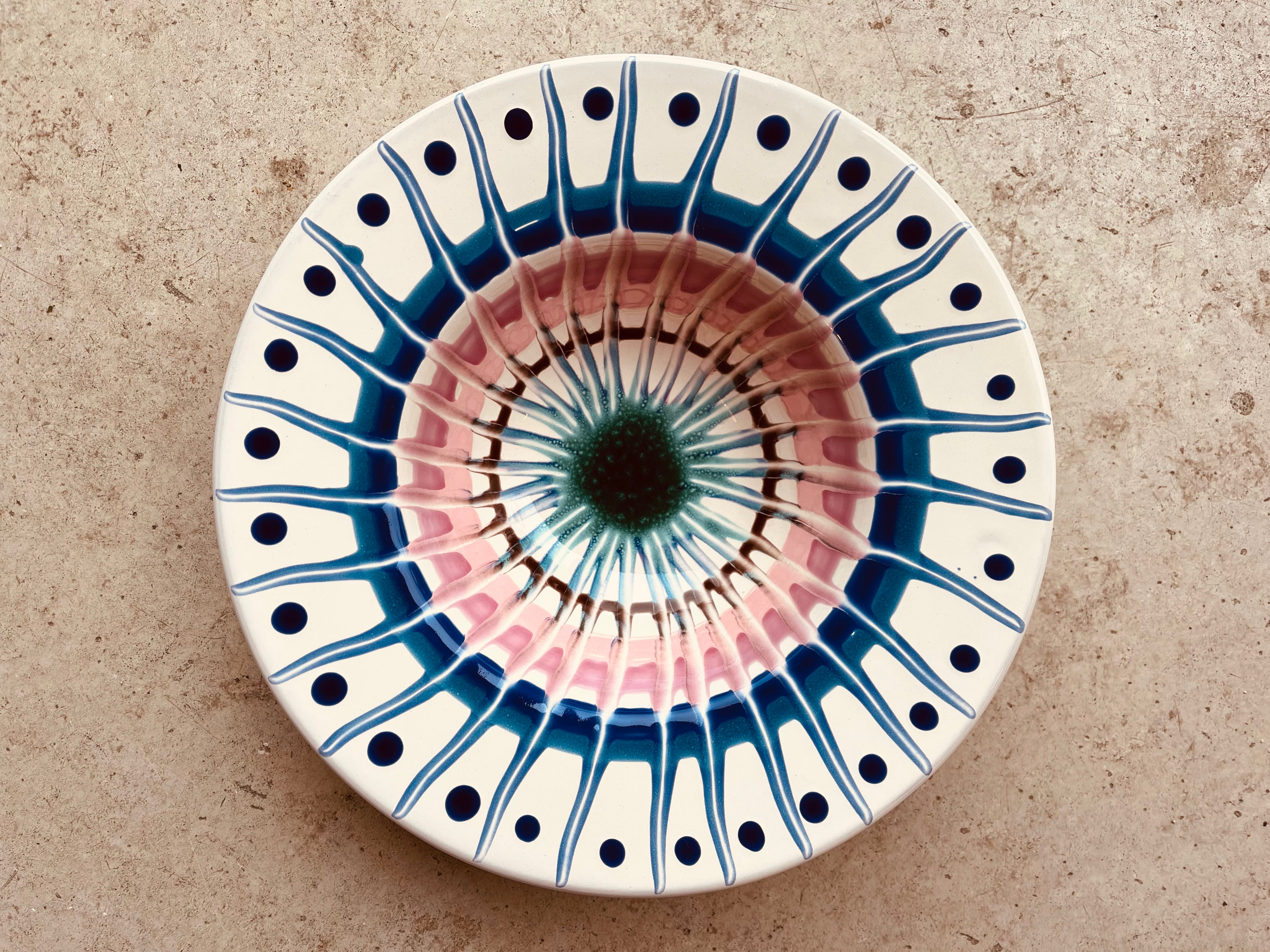 Psychodelic & Viso Schale Cappello di Prete 25cm x 6,5cm "Benvenuti a Castel Principe"