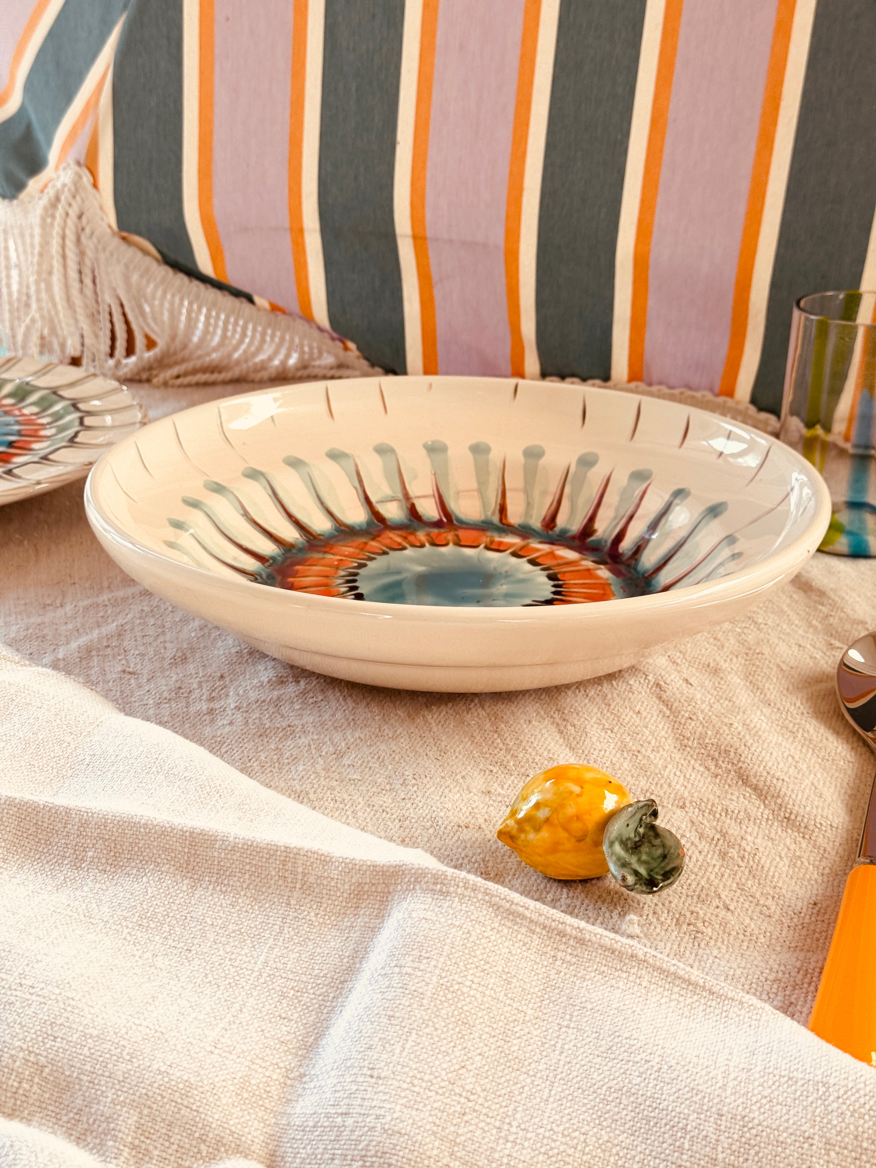 Flache Schale – 29cm EINZELSTÜCK – NUR 1 X VERFÜGBAR!