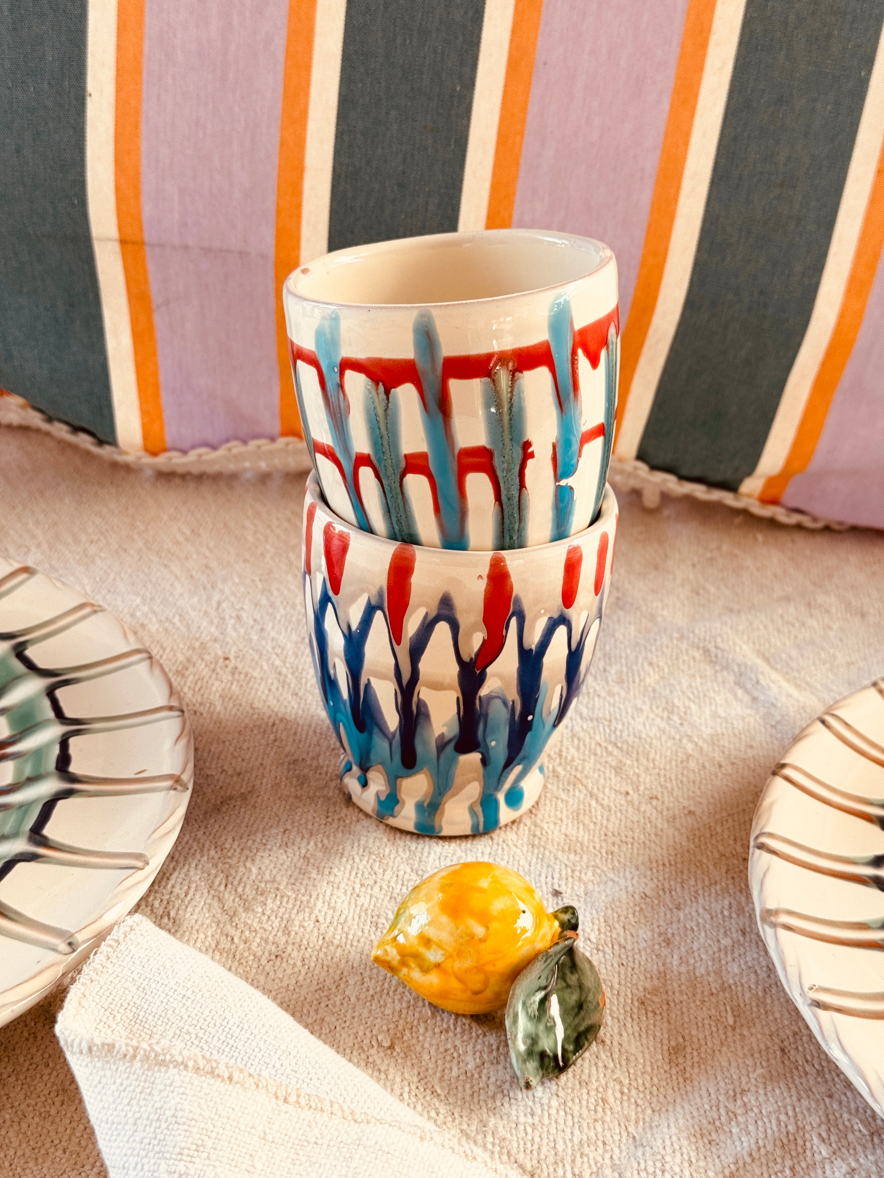 "Unikat" Kaffeebecher - 2er Set