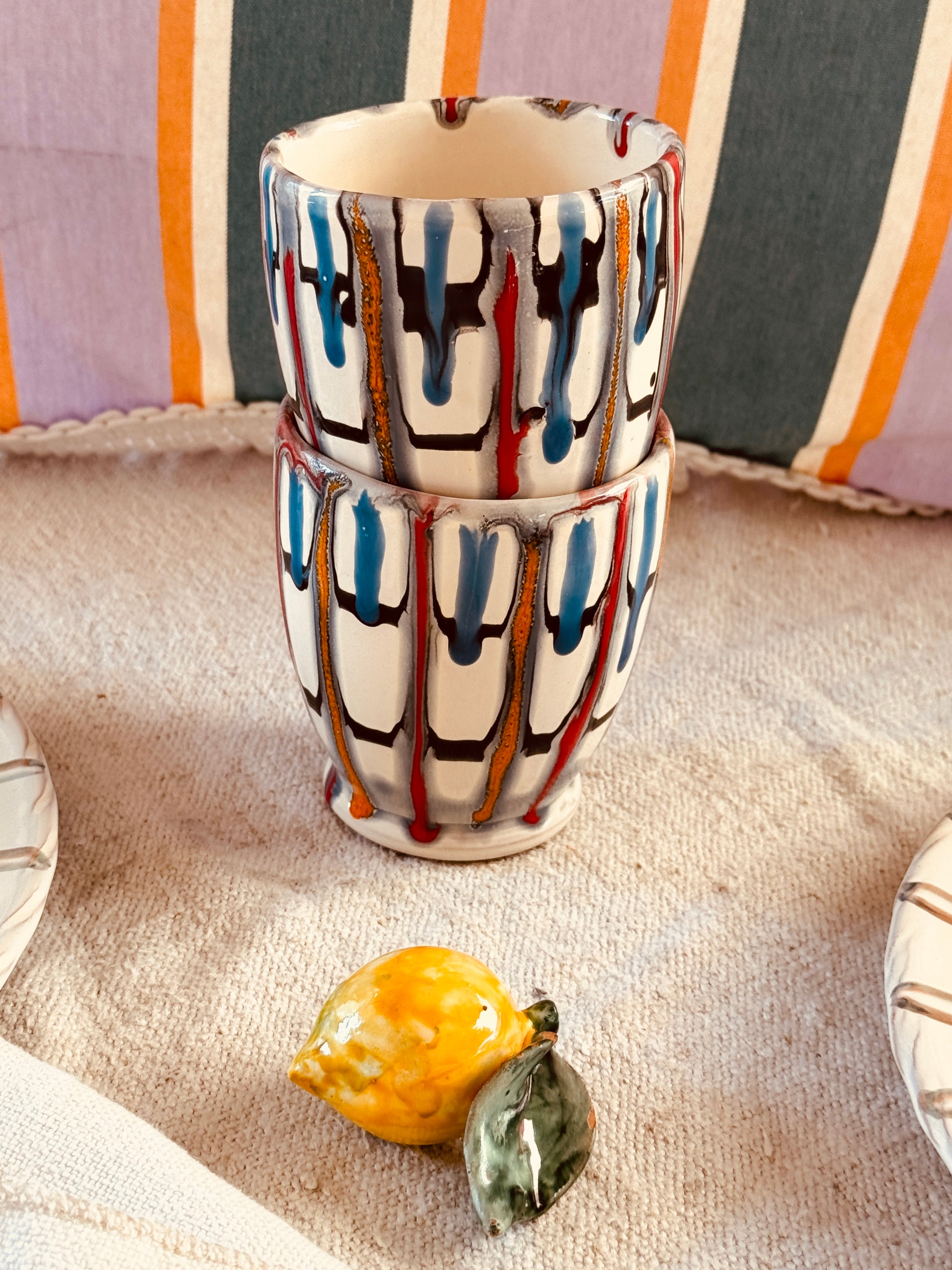 "Unikat" Kaffeebecher - 2er Set