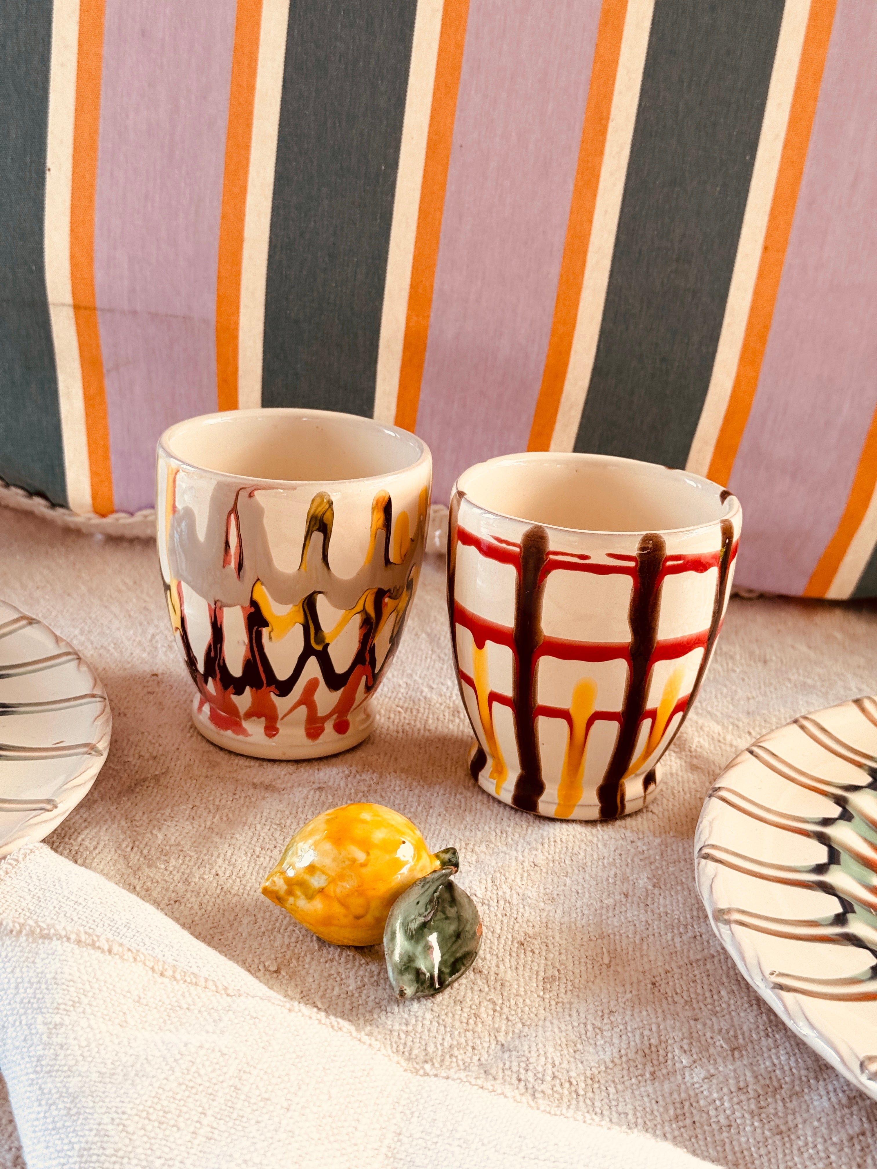 "Unikat" Kaffeebecher - 2er Set