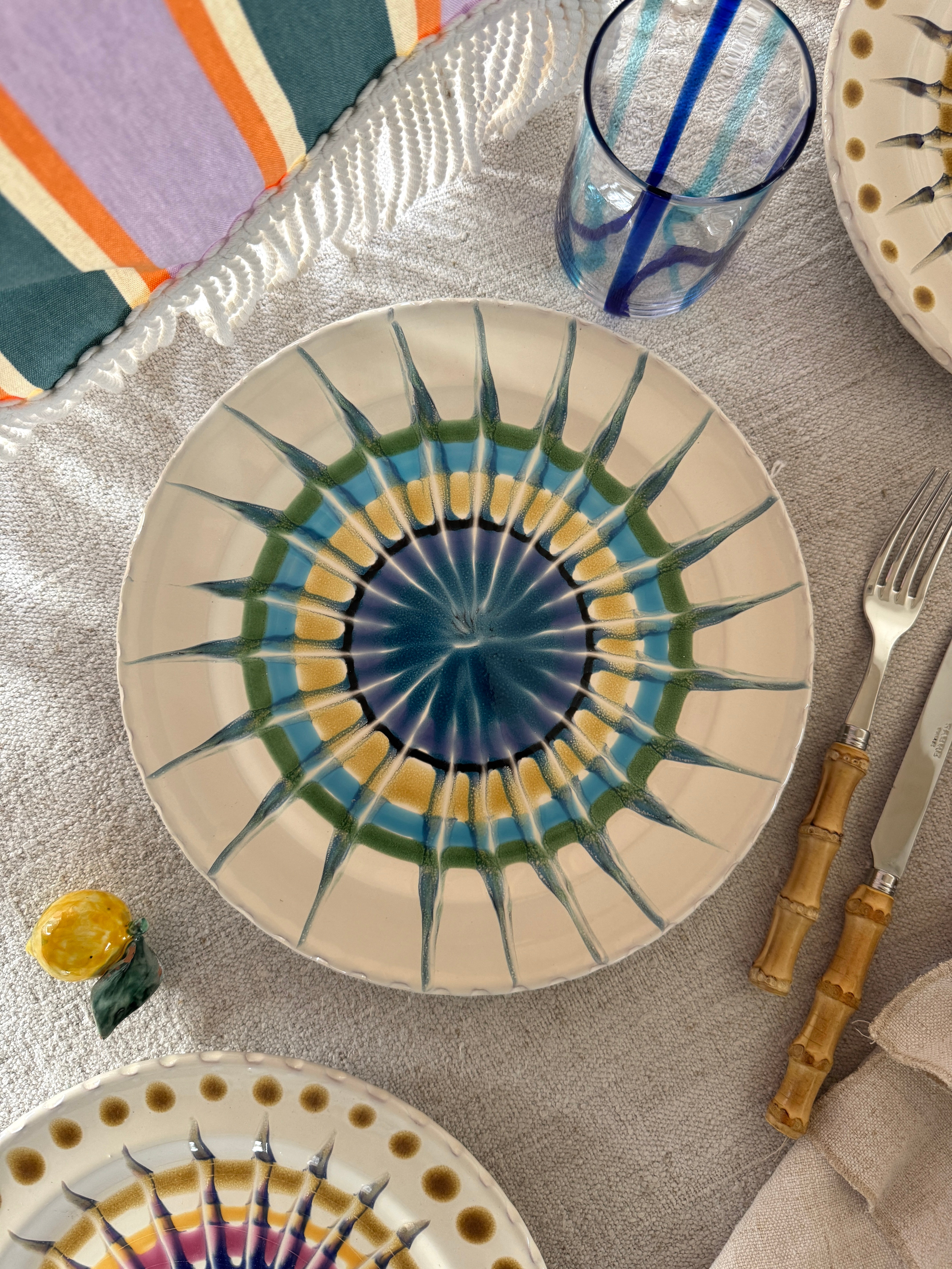 Psychodelic Speiseteller - 27cm "Lido Bravo"