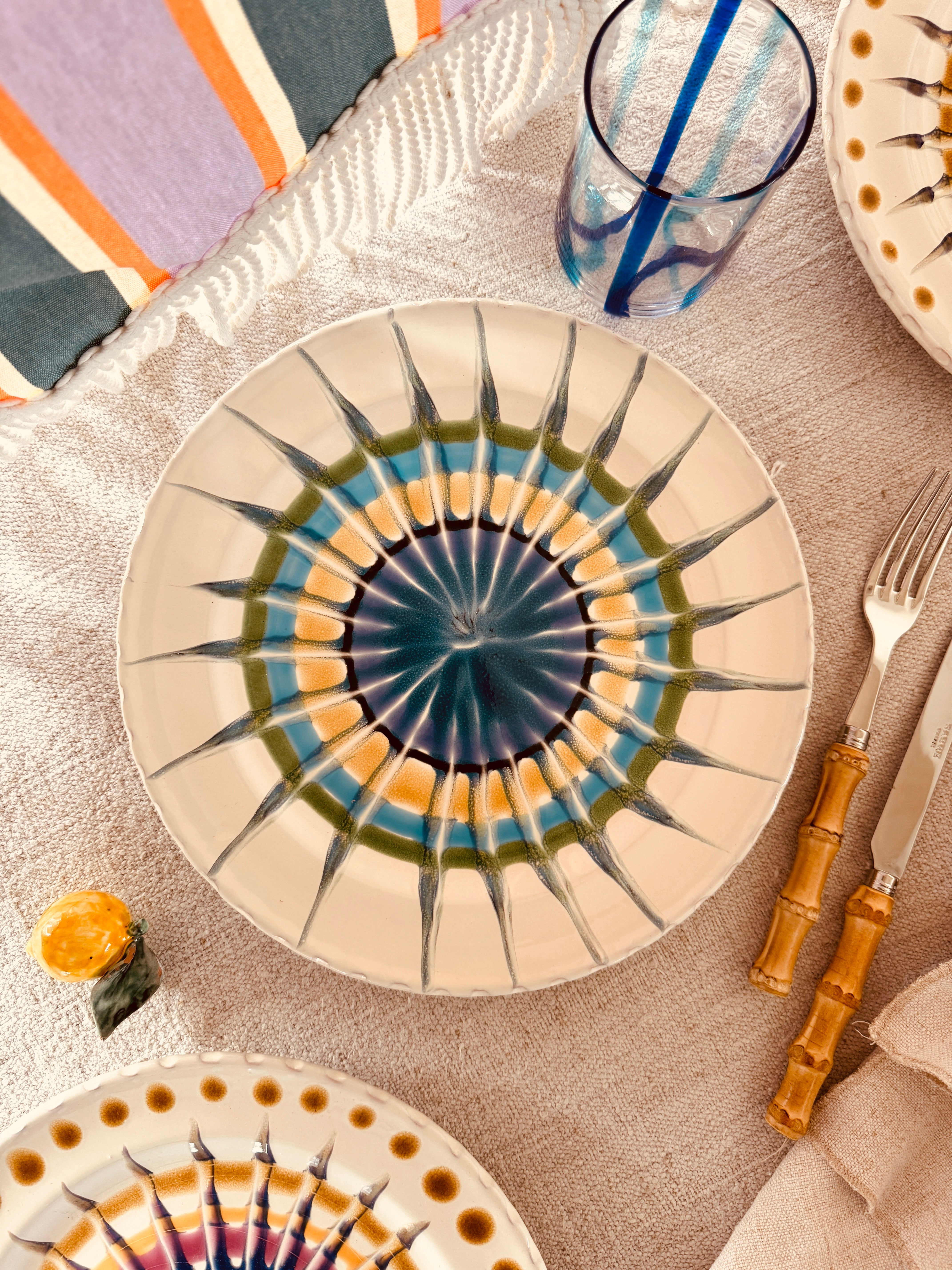 Psychodelic Speiseteller - 27cm "Lido Bravo"