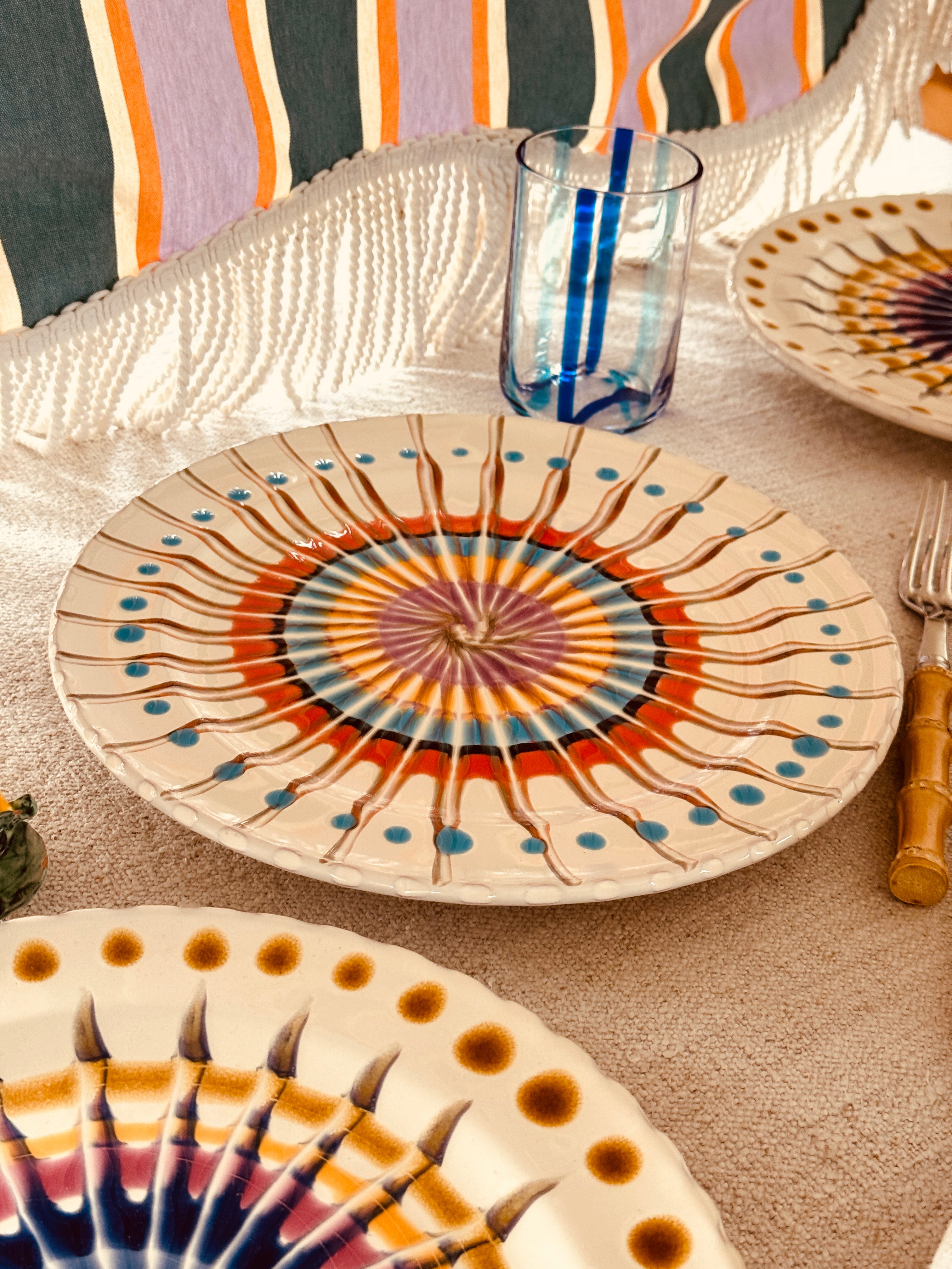 Psychodelic Speiseteller - 27cm "Grand Hotel Riviera 1962"