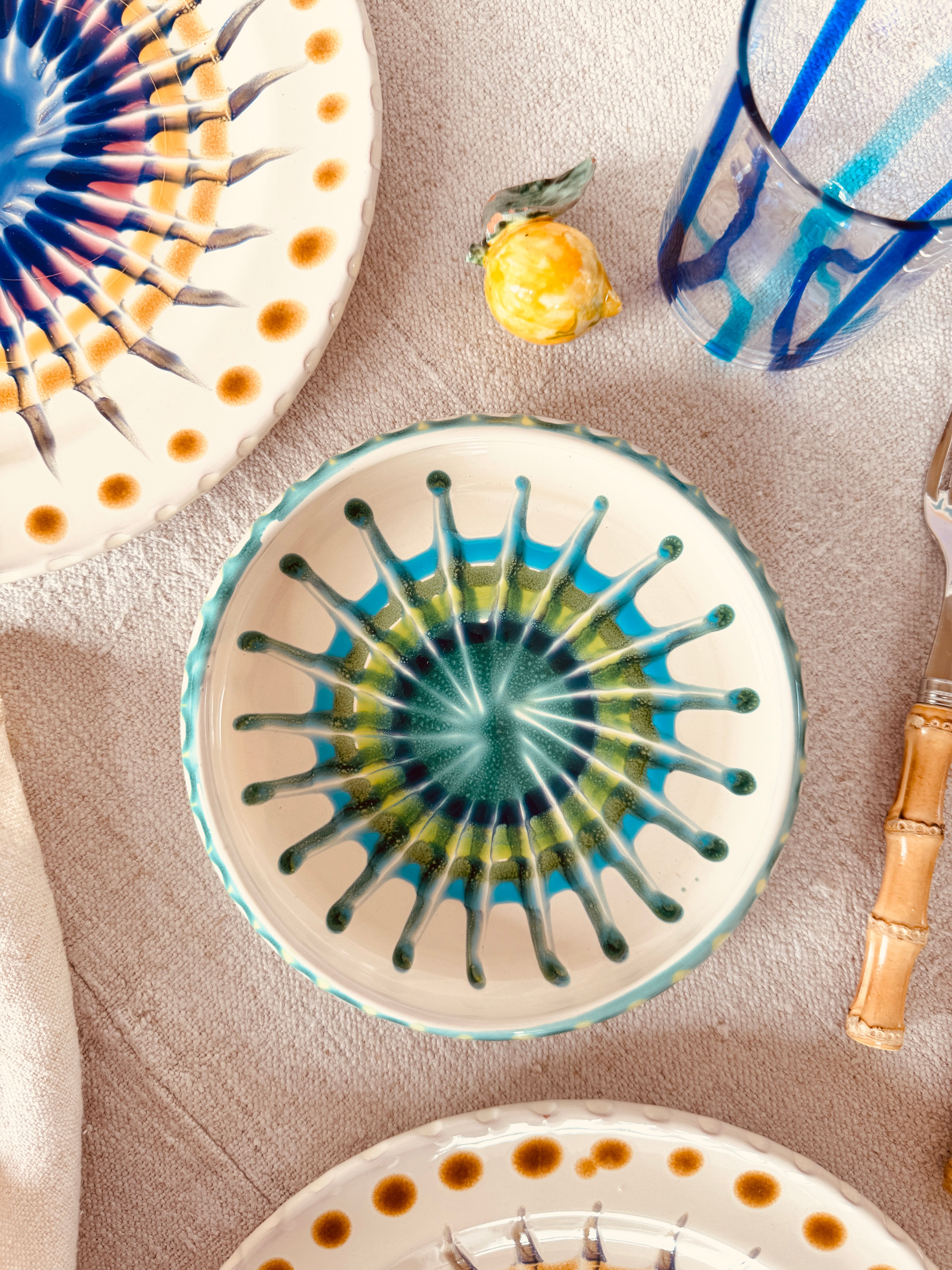 Frisbee Teller - 18cm "Lido Camogli"