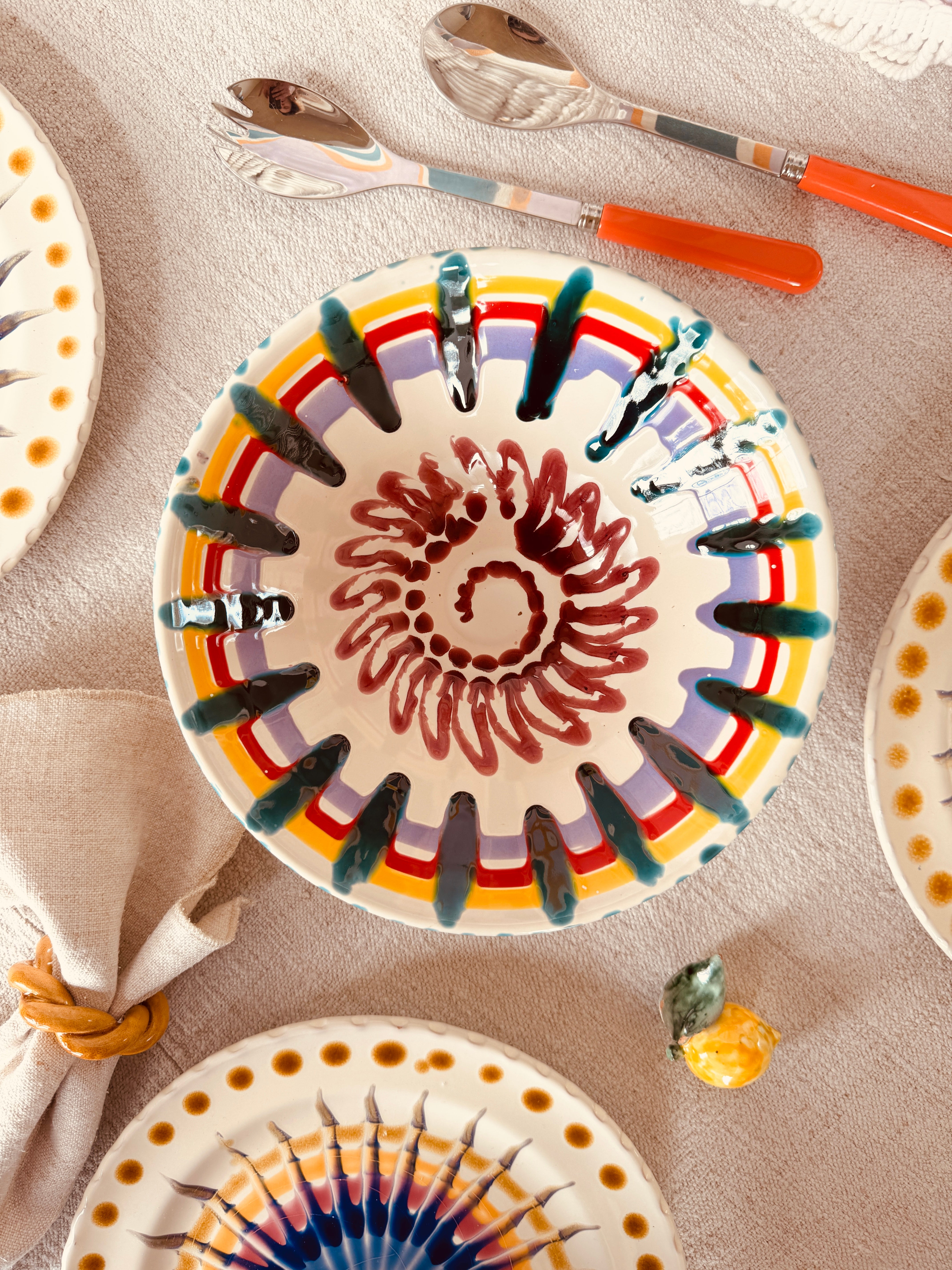 Salatschale, konisch - 25 "Einzelstück - Art Piece" 