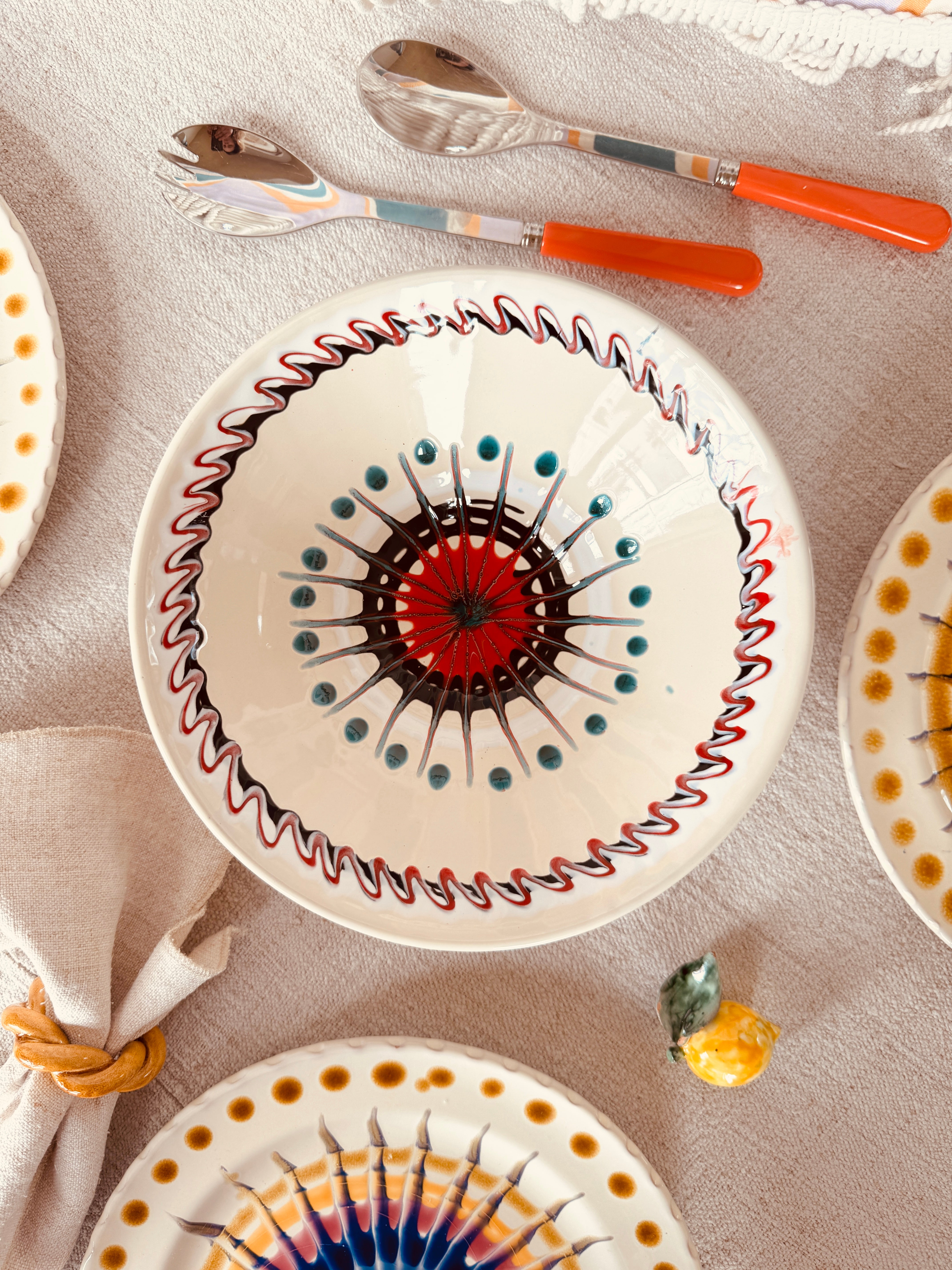 Salatschale, konisch - 25 "Einzelstück - Art Piece" 