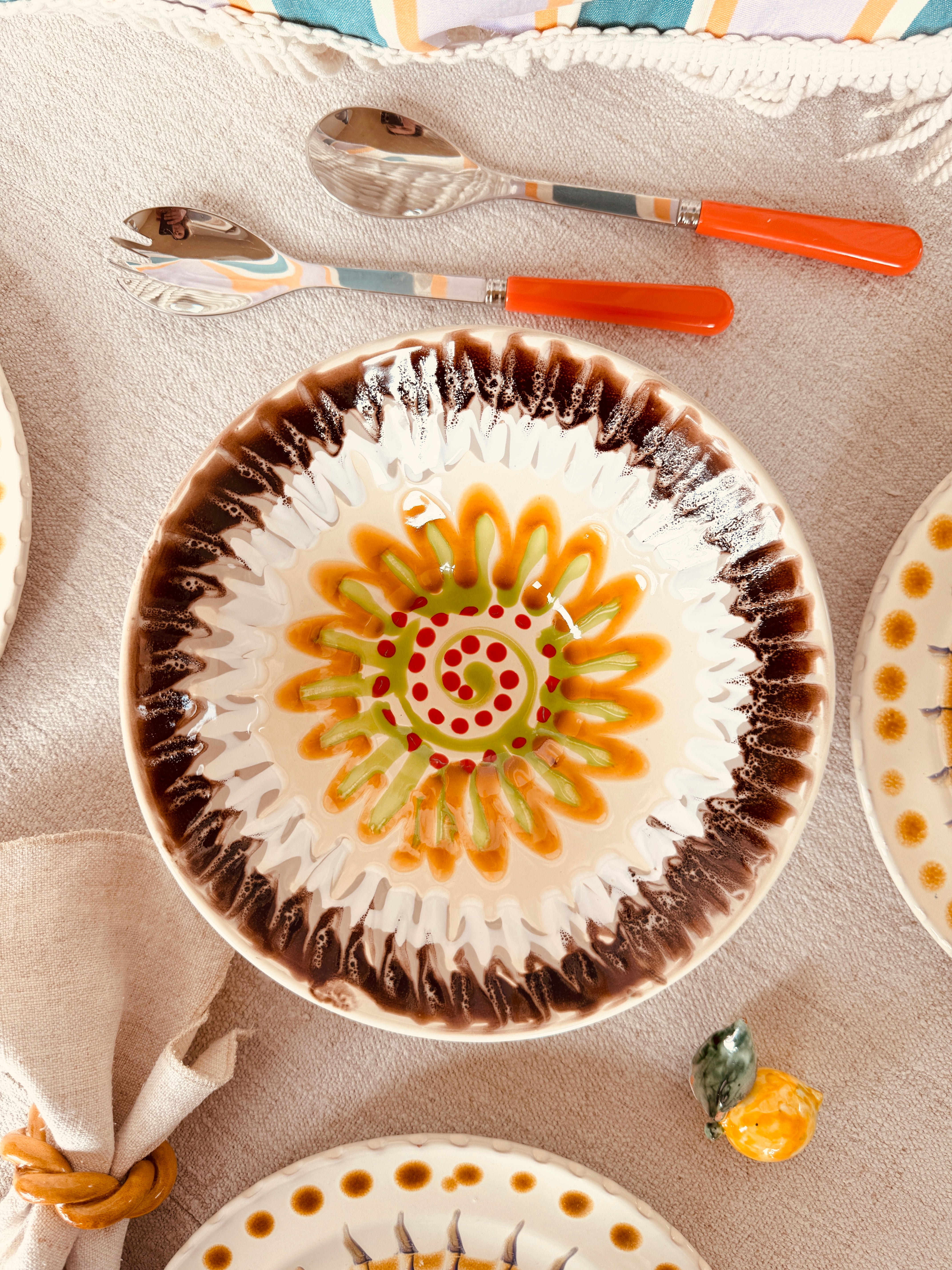 Salatschale, konisch - 25 "Einzelstück - Art Piece" 