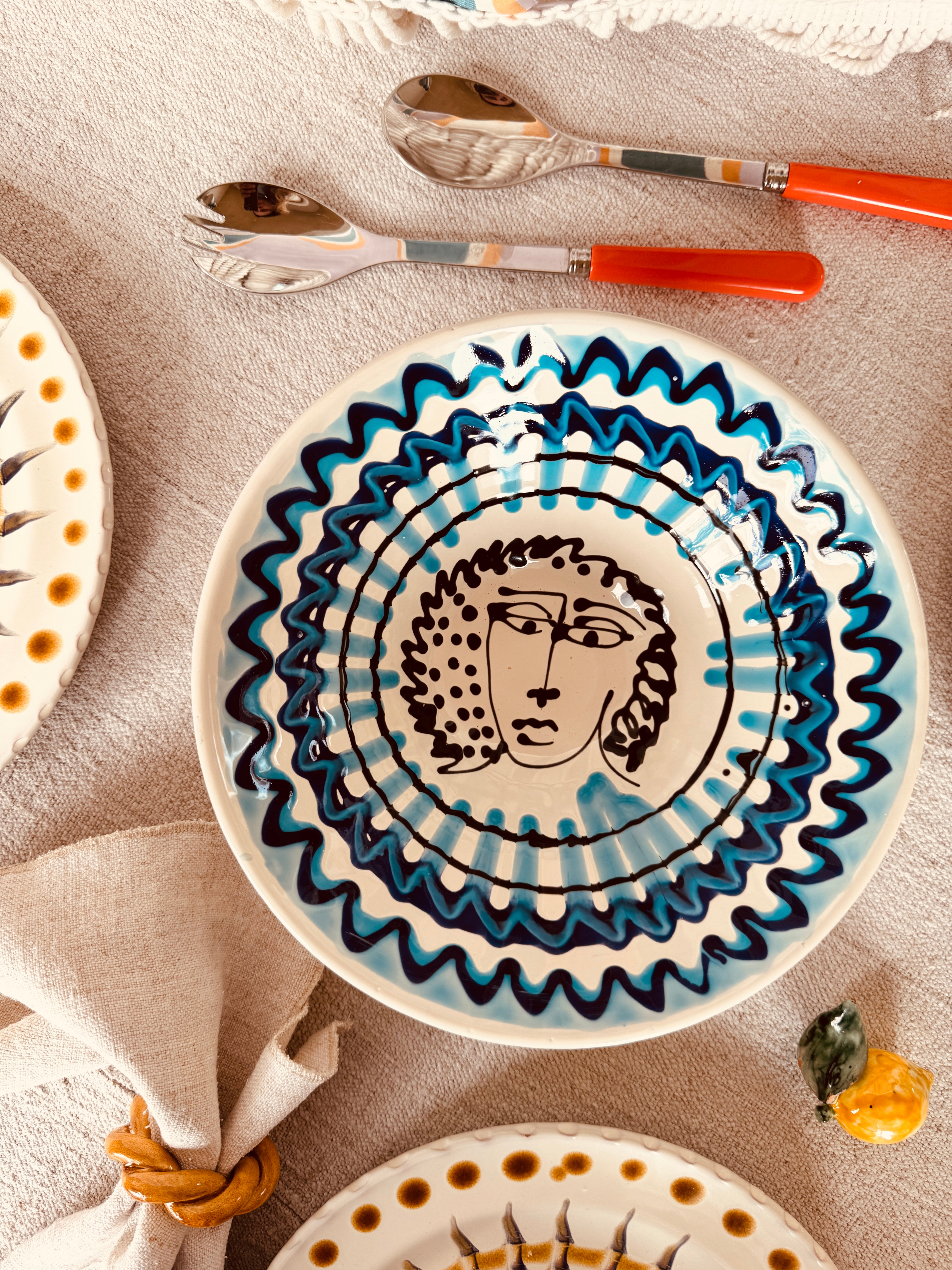 Salatschale, konisch - 25 "Einzelstück - Art Piece" 