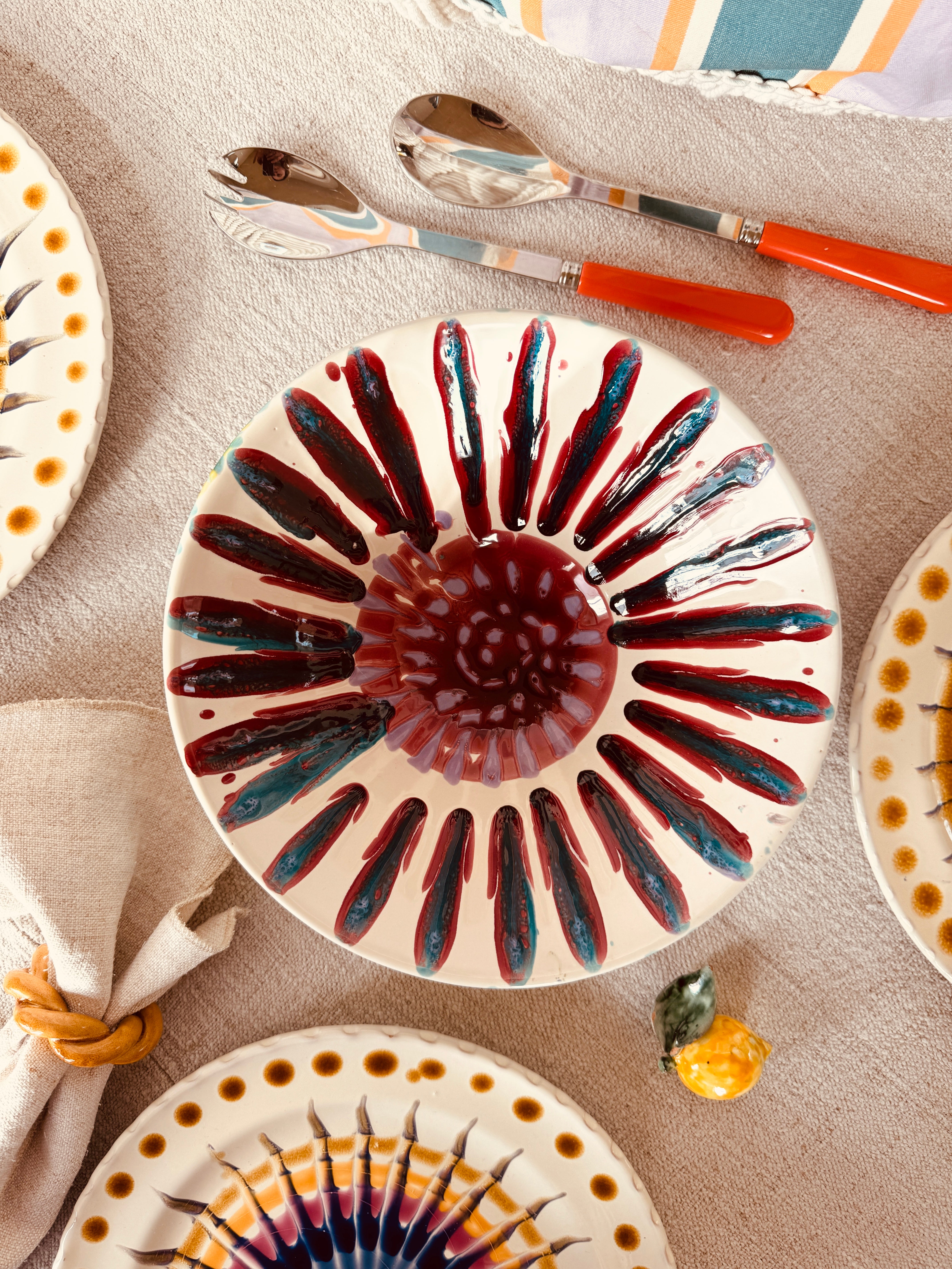 Salatschale, konisch - 25 "Einzelstück - Art Piece" 